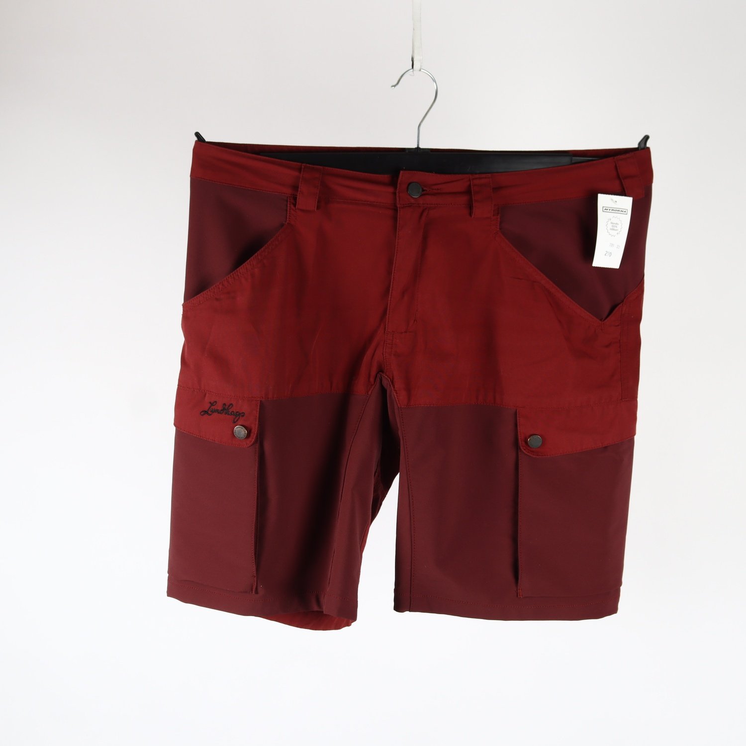 Shorts, Lundhags, vinröd, stl. 44