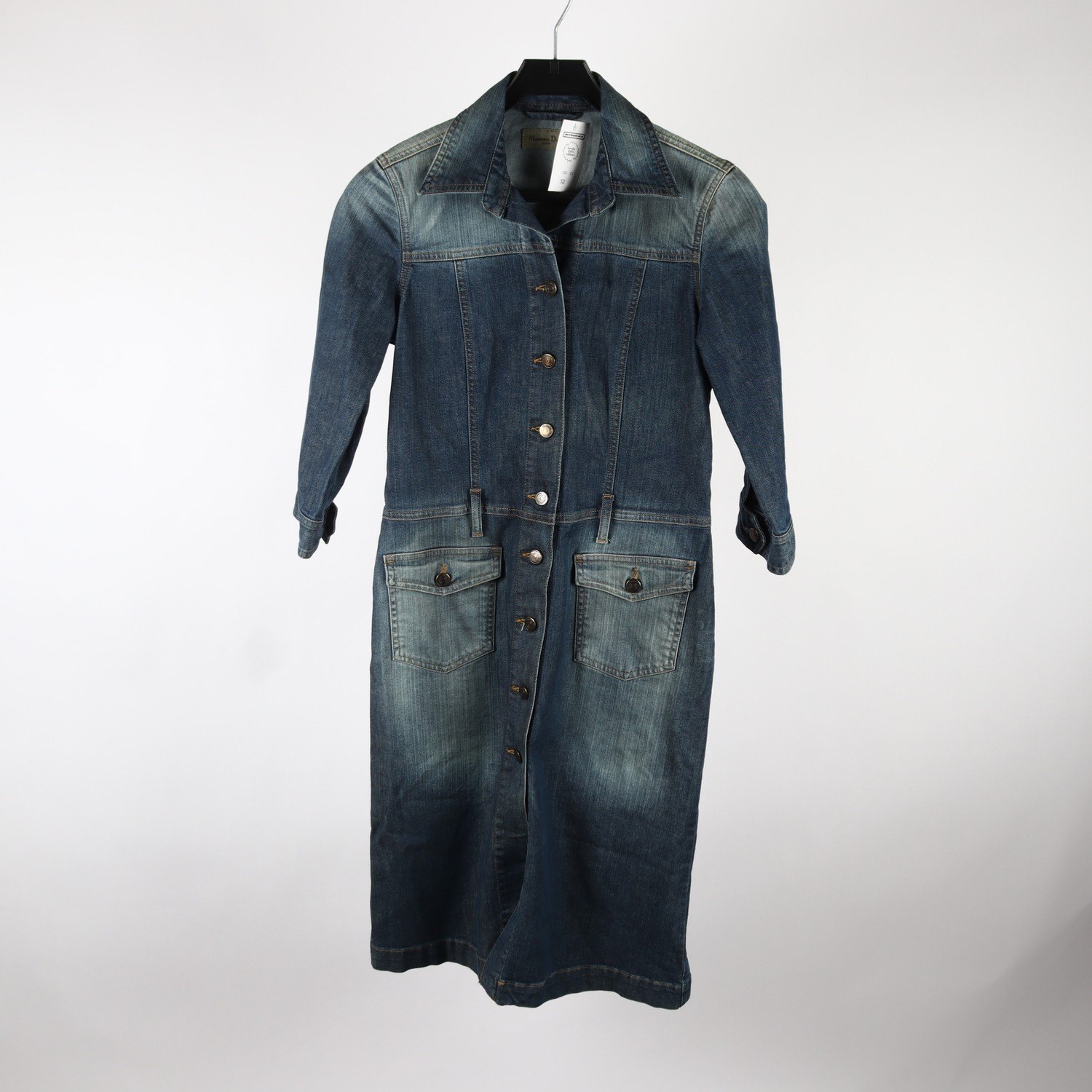 Jeansklänning, Massimo Dutti, blå, stl. 40