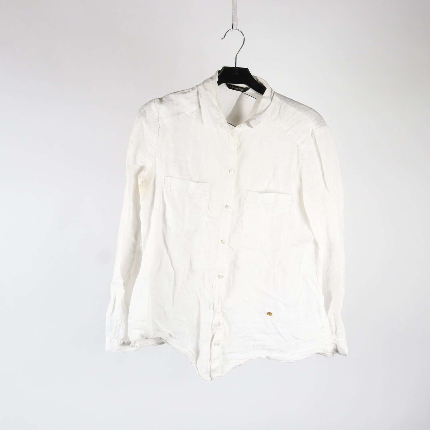 Blus, Massimo Dutti, vit, stl. 38