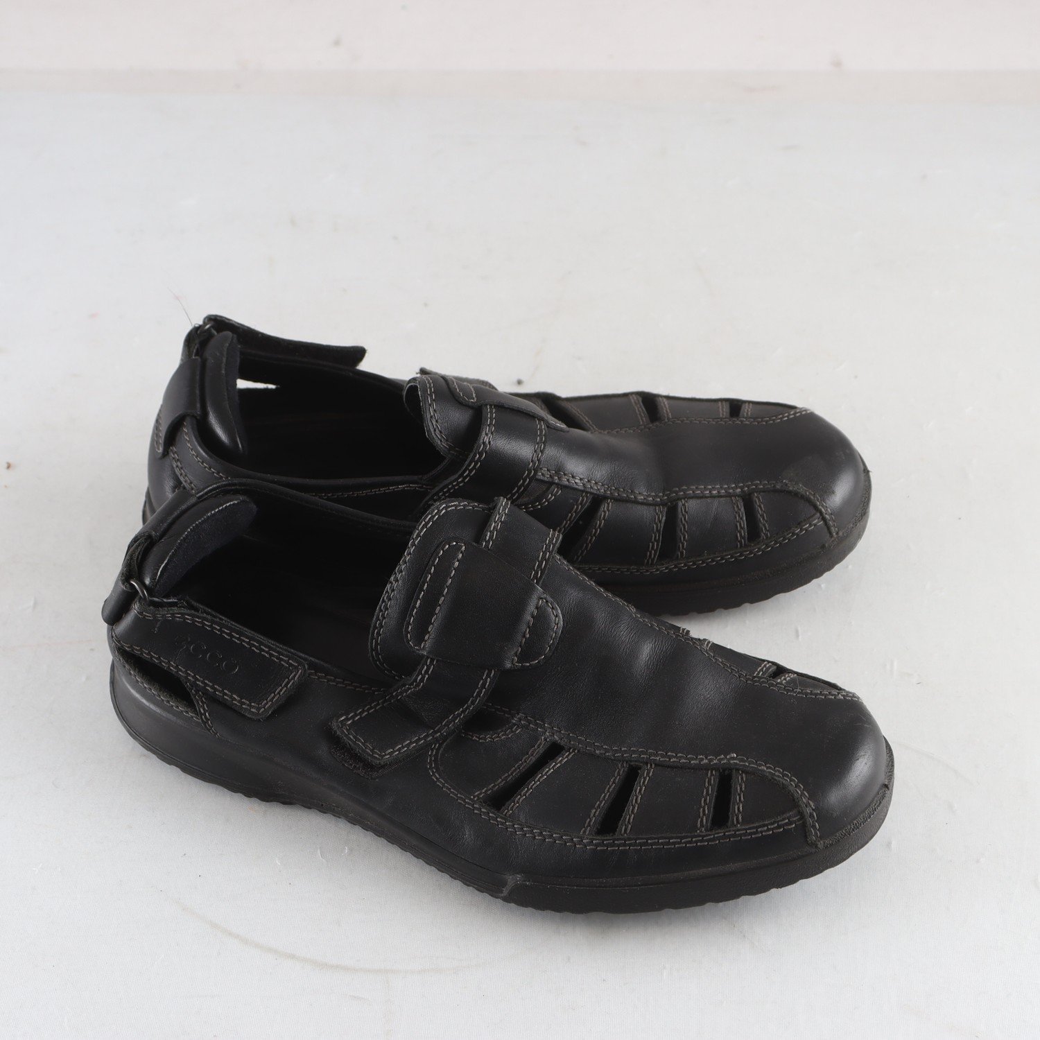 Sandaler, Ecco, läder, stl. 41