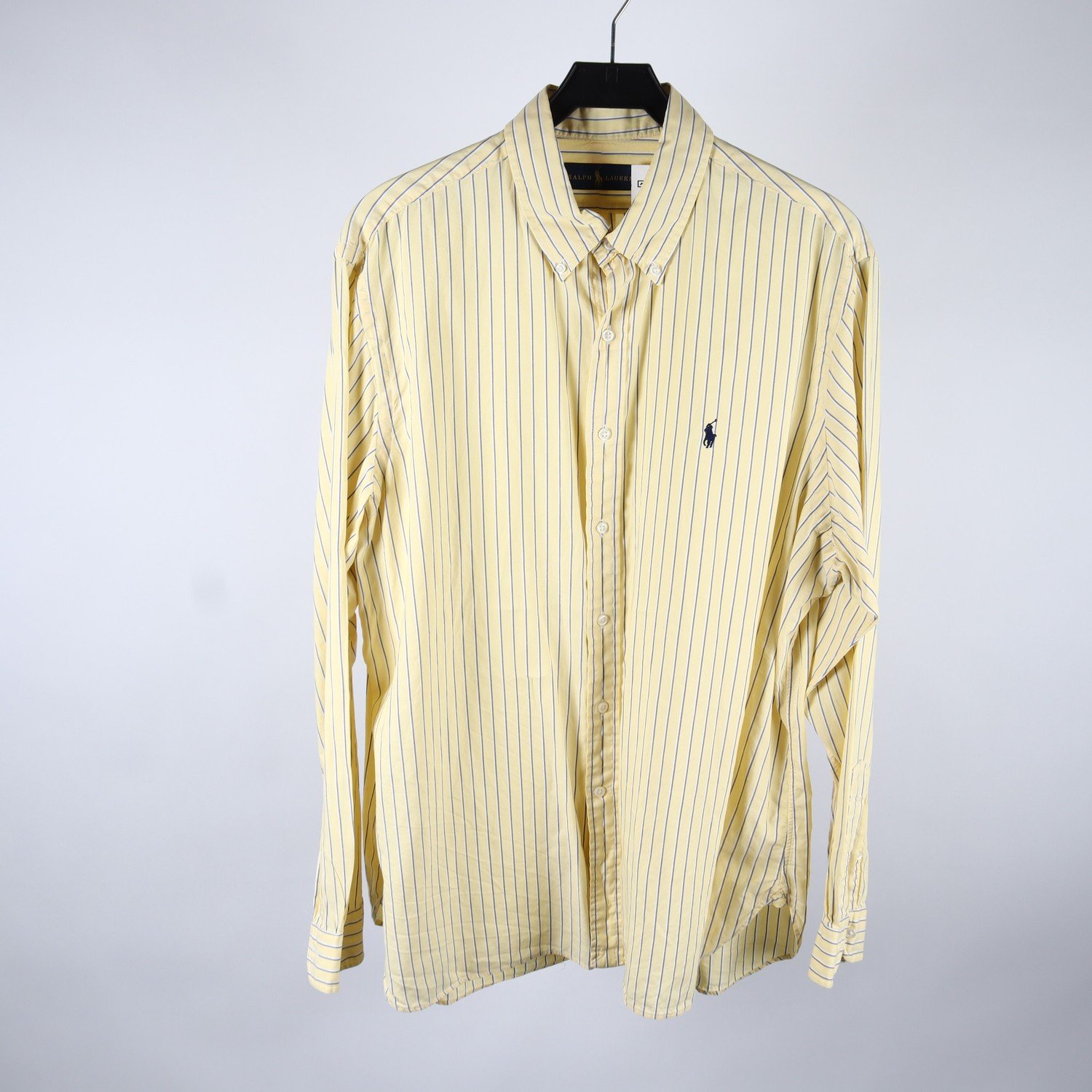 Skjorta, Ralph Lauren, gul, randig, stl. 44 (XL)