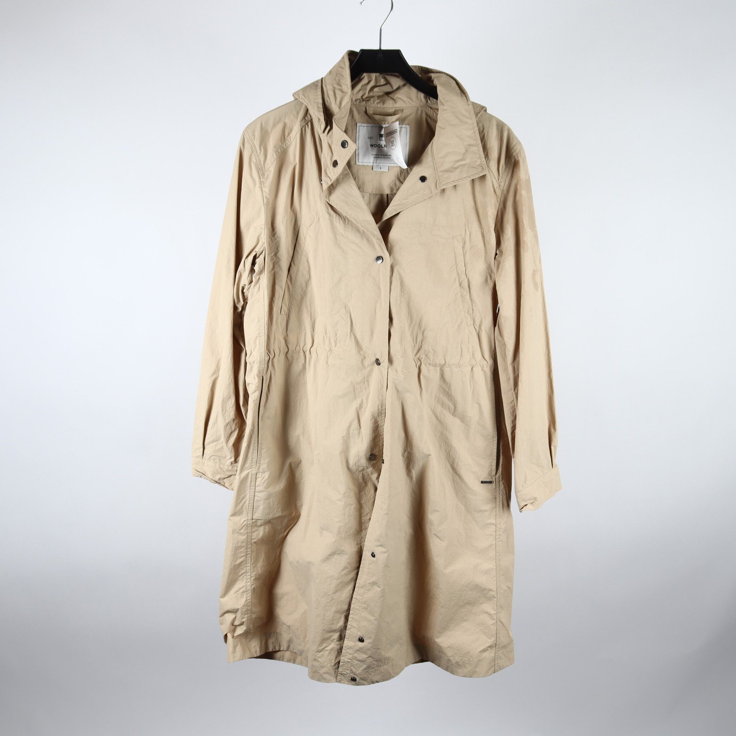 Vindjacka, Woolrich, beige, stl. L