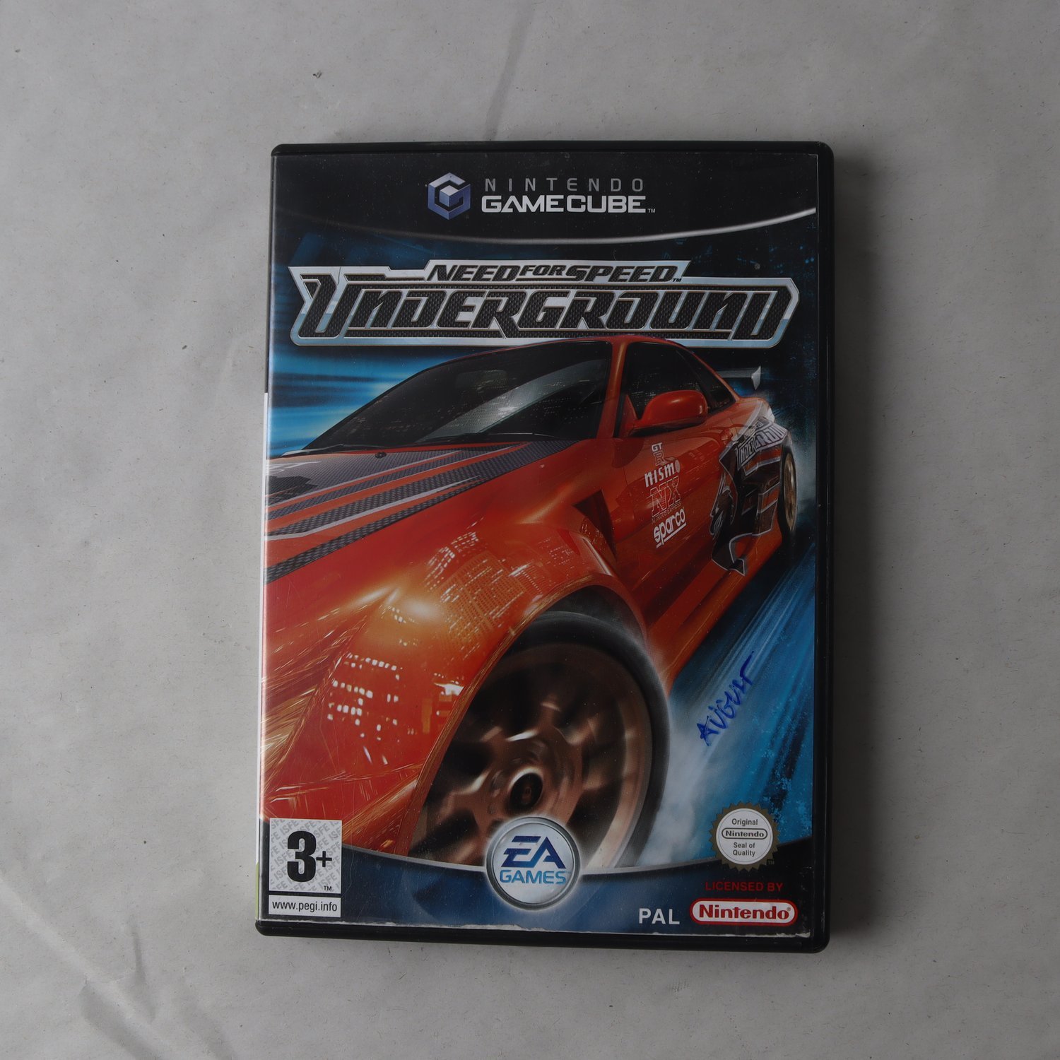 Spel Need for Speed, Underground, Nintendo Gamecube