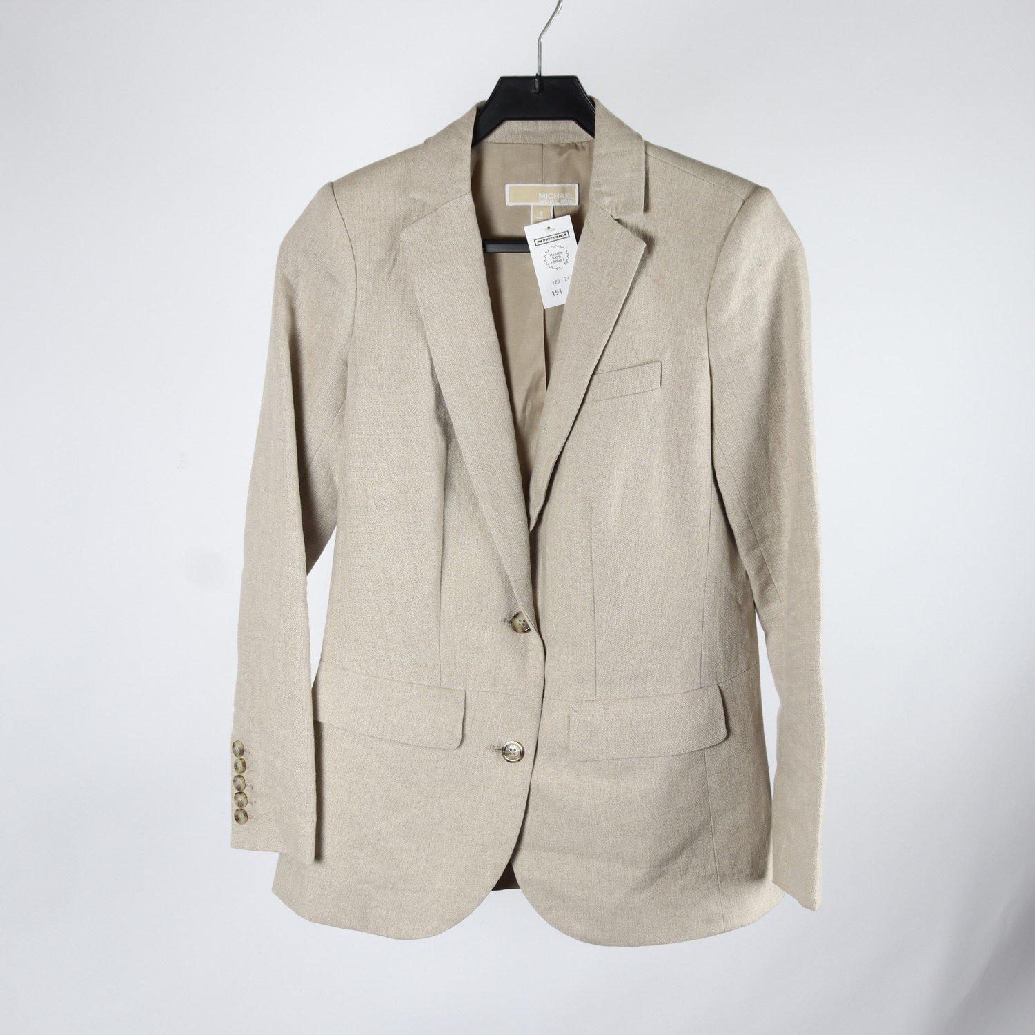 Kavaj, Michael Kors beige, stl. 2 (XS)