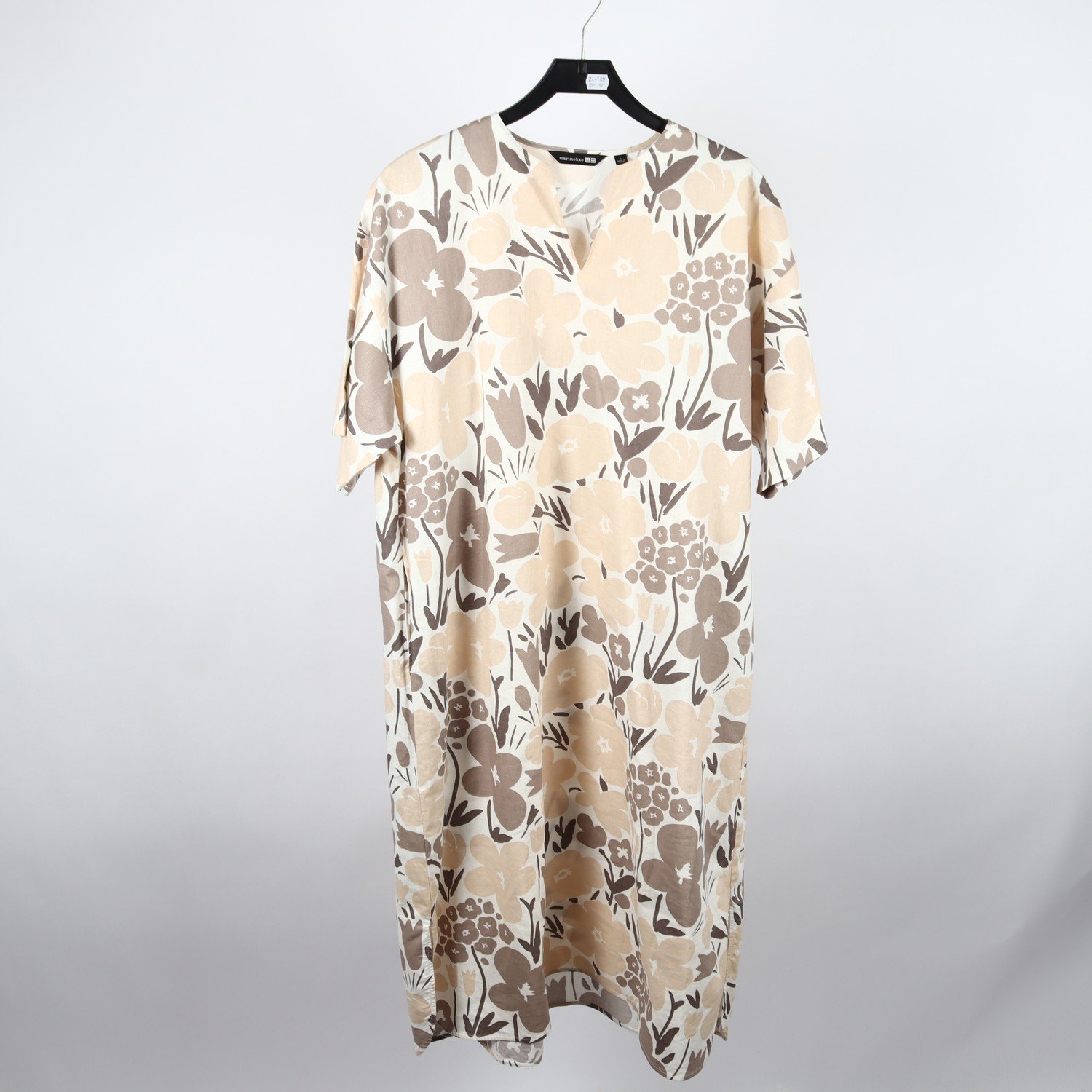 Klänning, Marimekko x Uniqlo, linblandning, stl. L