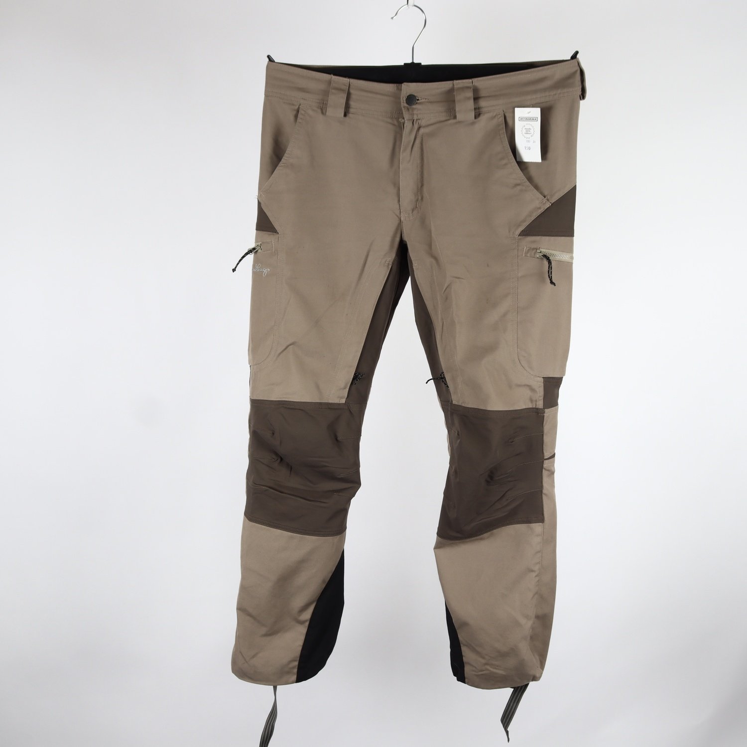Fritidsbyxor, Lundhags, khaki, stl. 42