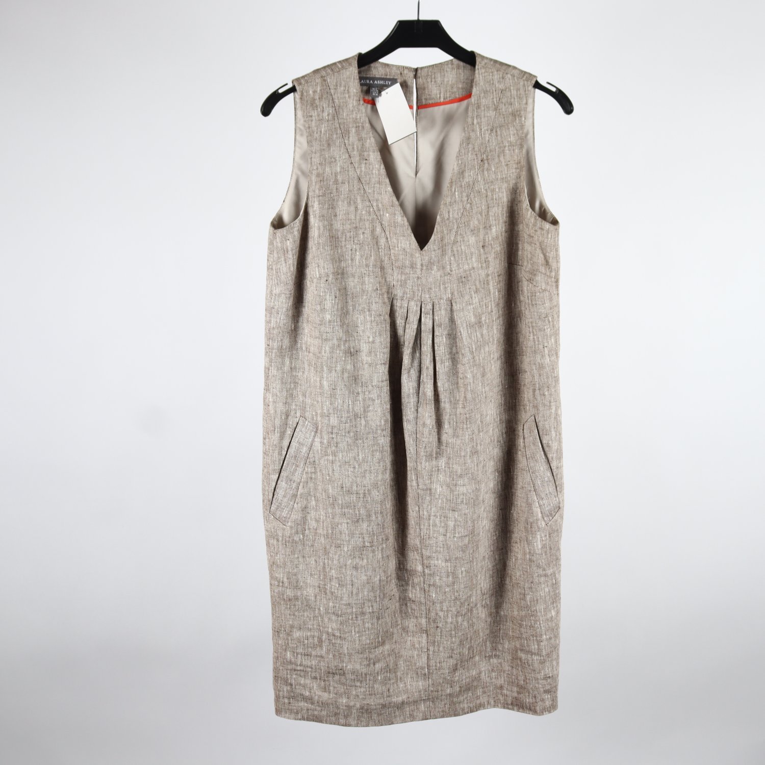 Klänning, Laura Ashley. beige, stl. 34