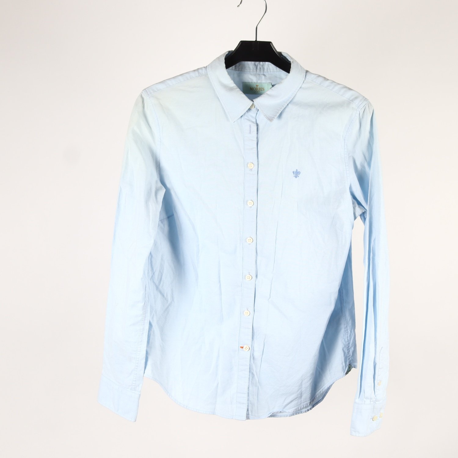 Blus, Morris, blå, stl. 36