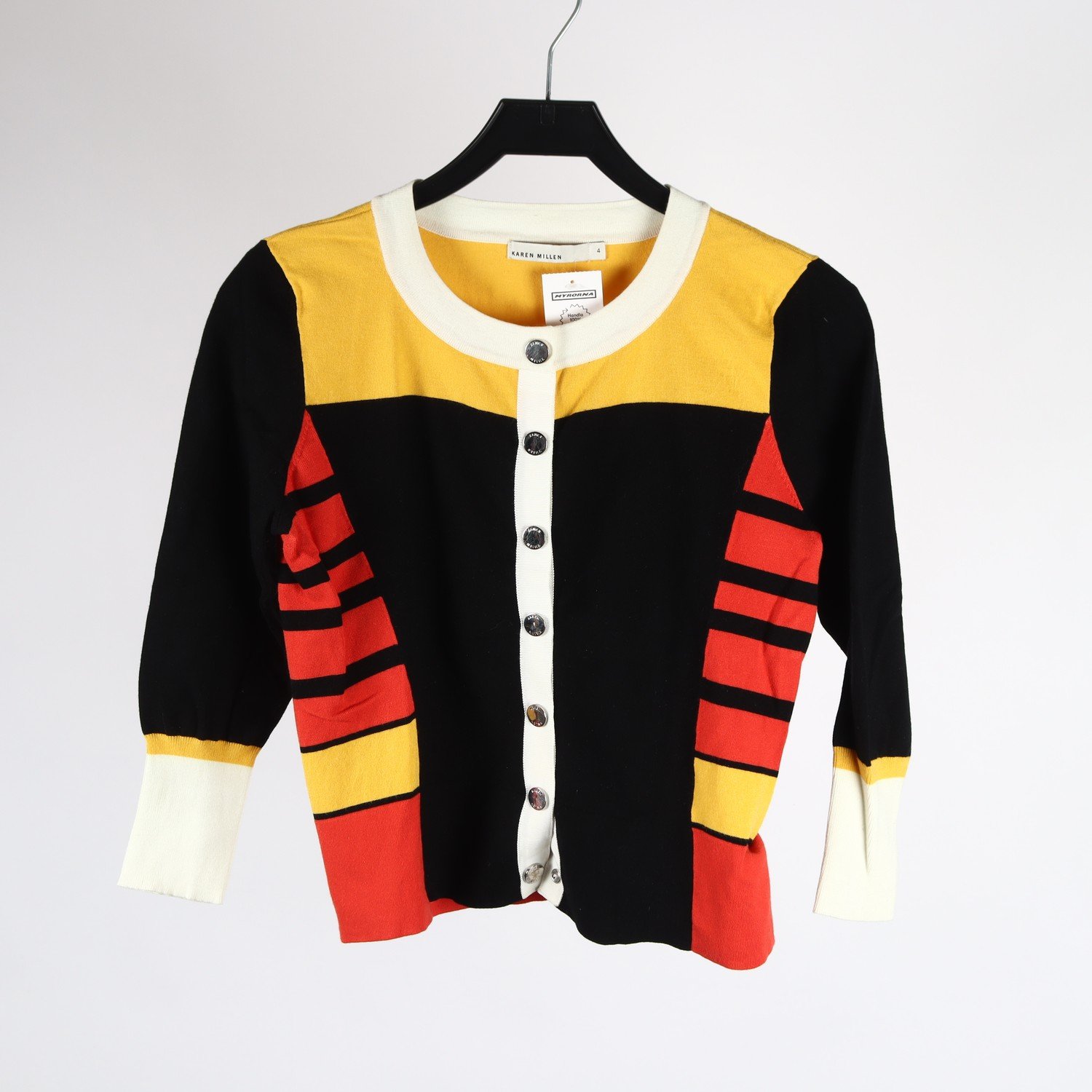 Kofta, Karen Millen, flerfärgad, stl. 4 (XS)