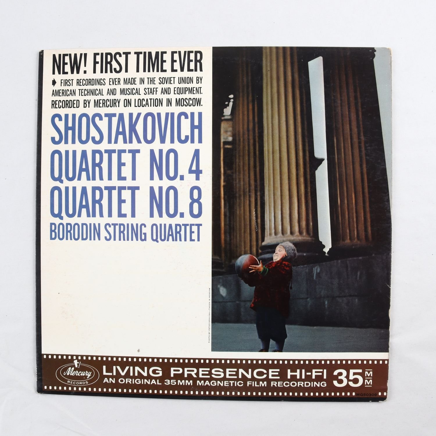 LP Shostakovich, Borodin String Quartet, String Quartet No. 4 And 8
