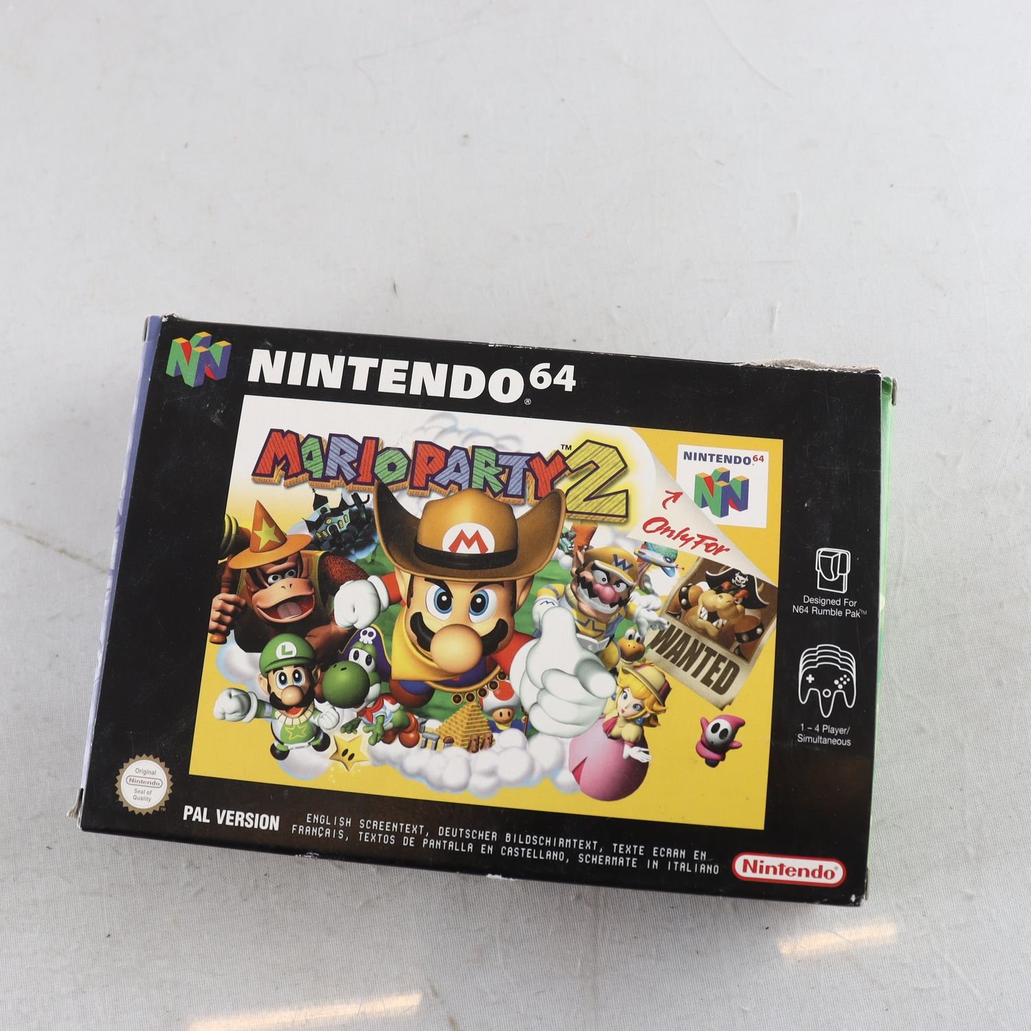 Spel, Nintendo 64m Mario Party 2