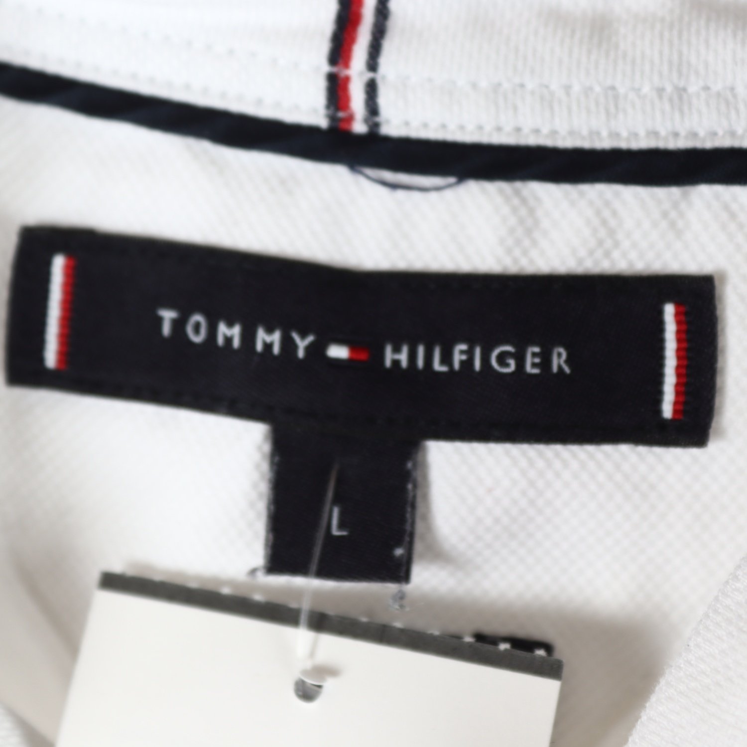 Skjorta, Tommy Hilfiger, vit, stl. L