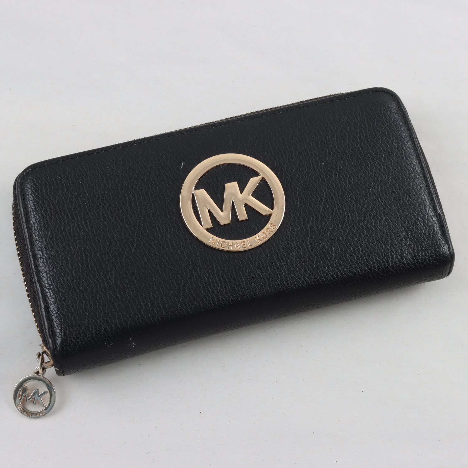 Plånbok, konstskinn, MK Michael Kors, svart