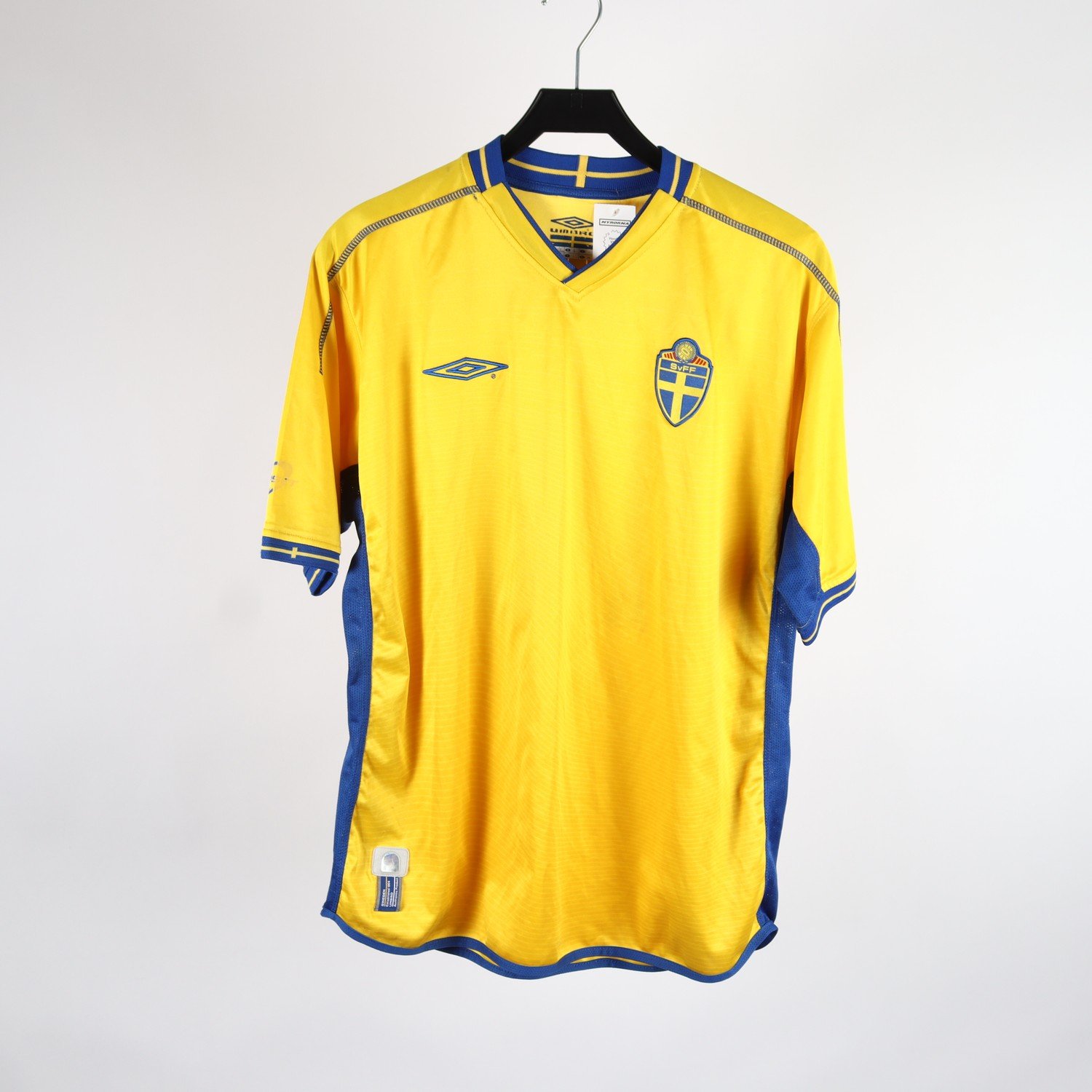 Sporttröja, Umbro, SVFF, Ibrahimovic 10, gul, blå, stl. L