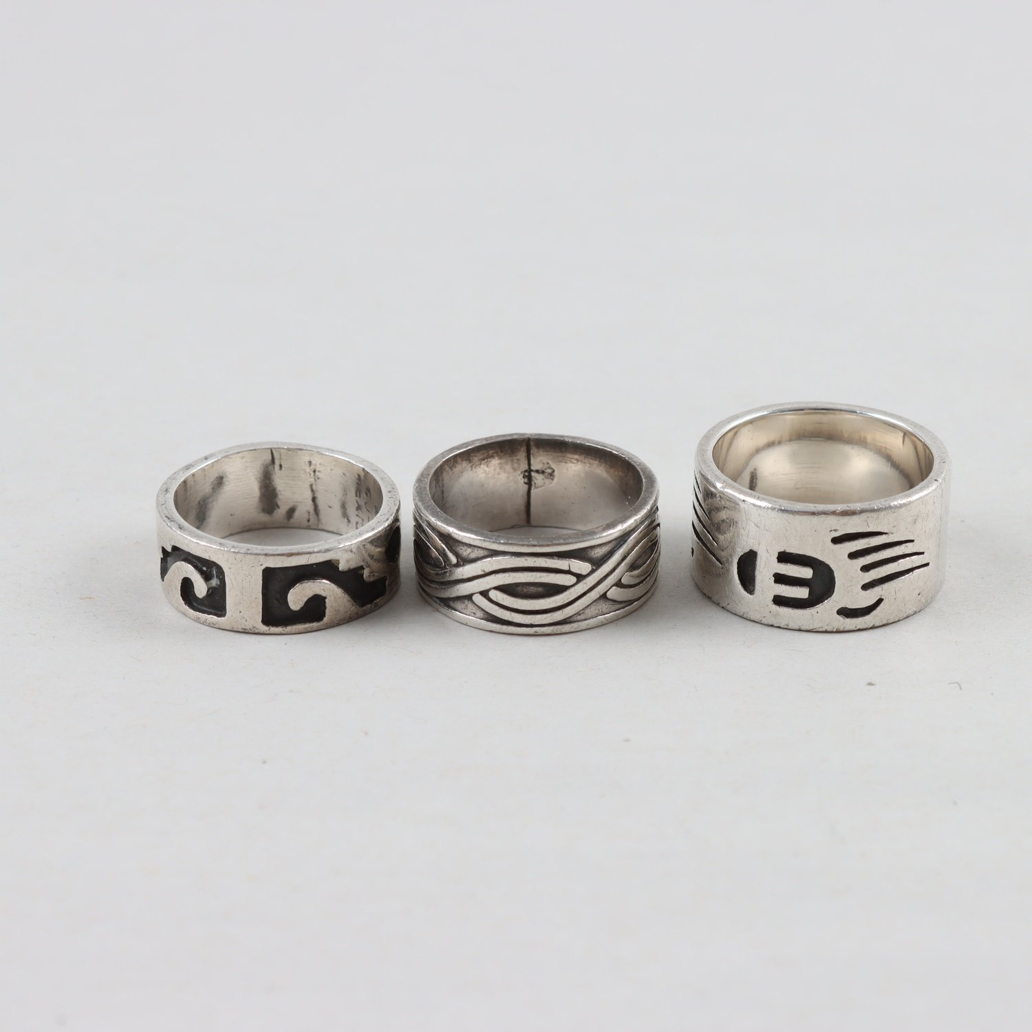 Ringar, silver 925, Mexico, vikt: 30,9g