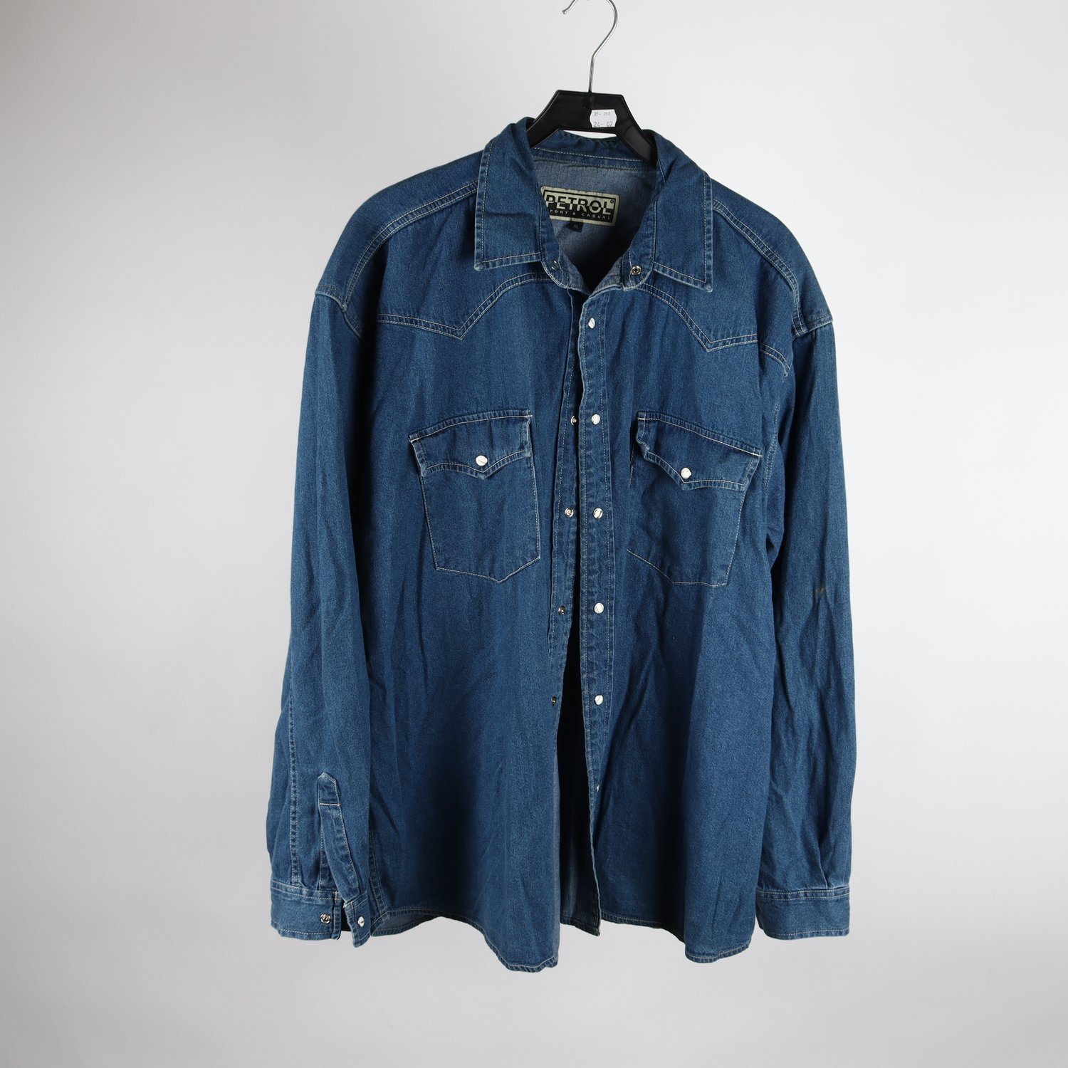 Jeansskjorta, Petrol Sport & Casual, stl. XL