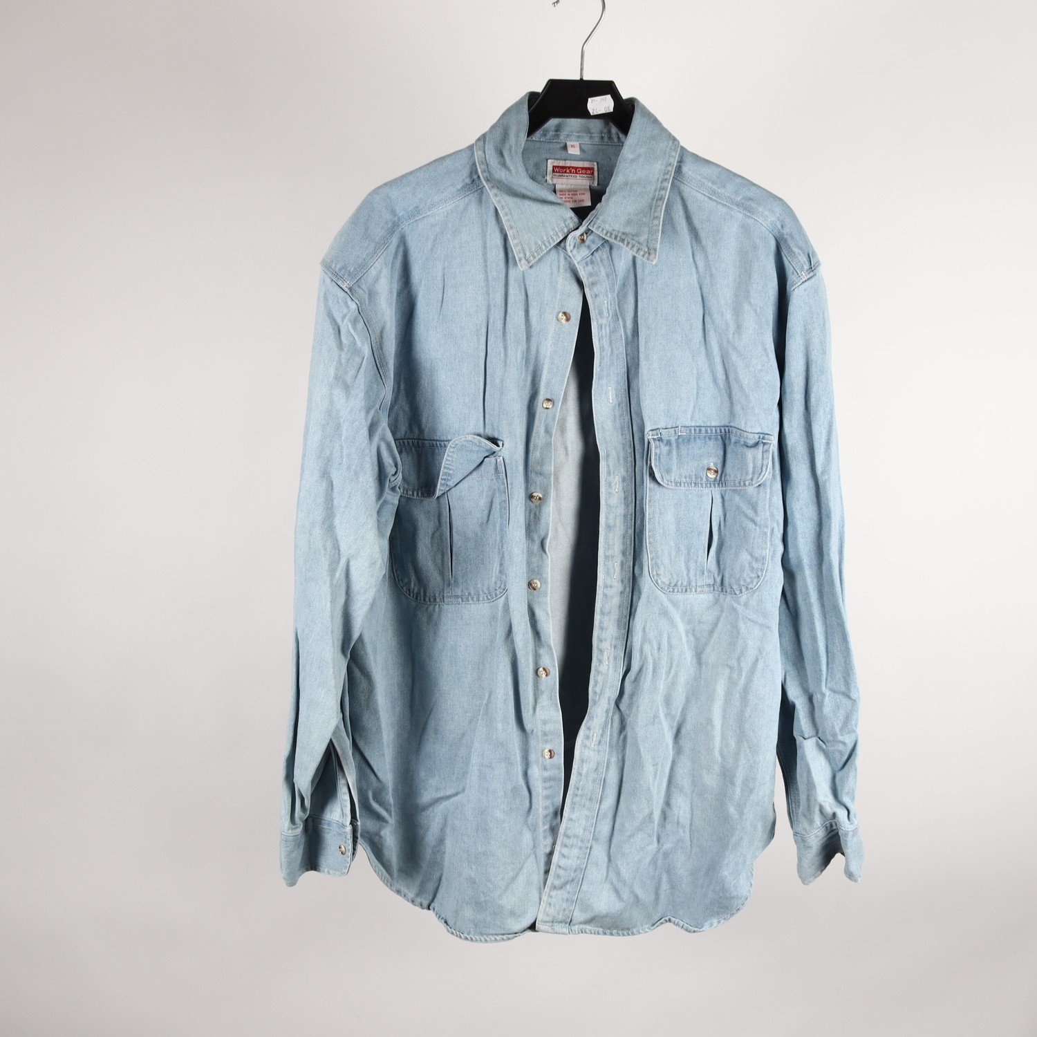 Jeansskjorta, Work’n Gear, stl. XL