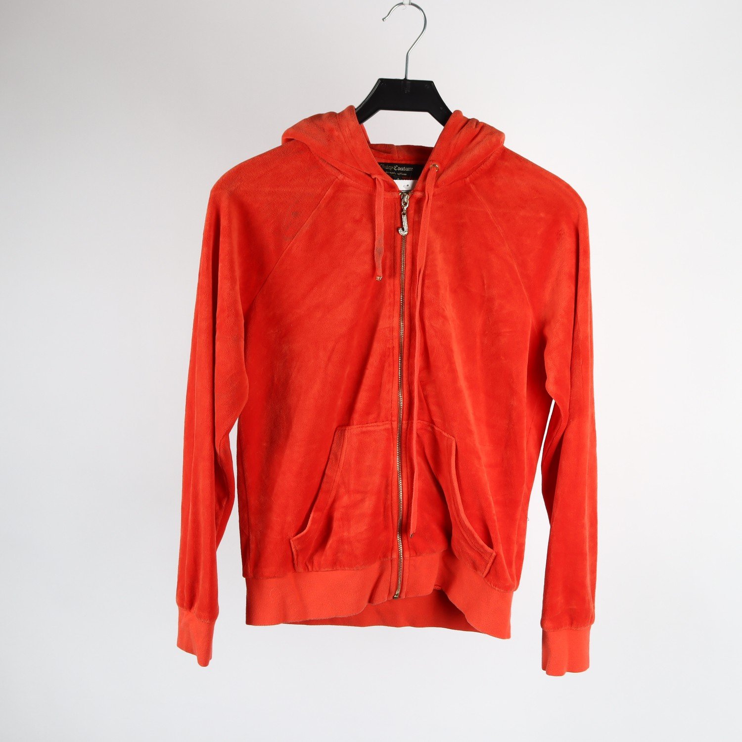 Tröja, Juicy Couture, ljusröd, plych, stl. S