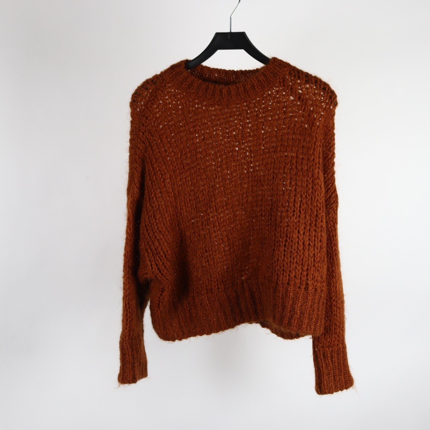 Tröja, & Other Stories, brun, ull, mohair, stl. S