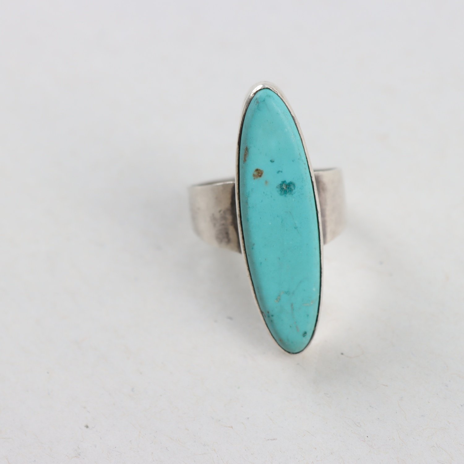 Ring, Silver, Sten, Brv: 5,4g