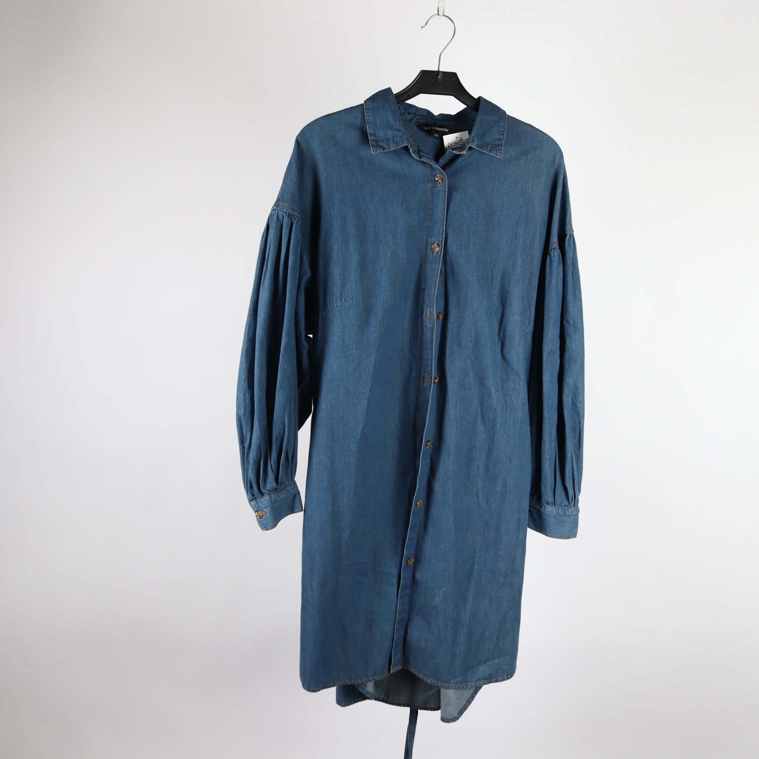 Klänning, KappAhl, blå, jeans, stl. 36