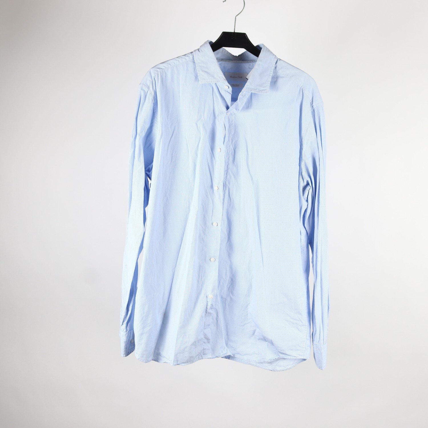 Skjorta, Massimo Dutti, blå, randig, stl. XL