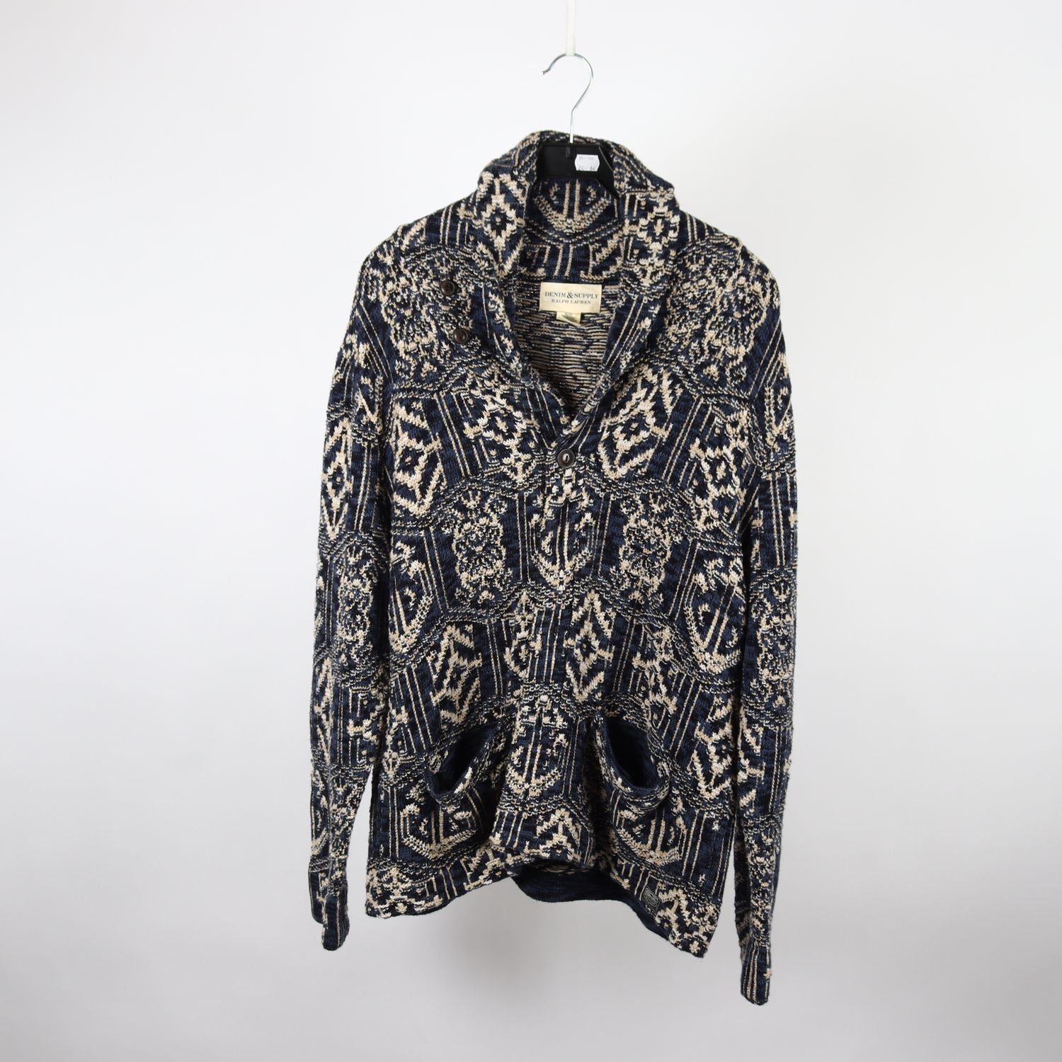 Stickad kofta, Denim & Supply Ralph Lauren, stl. XL