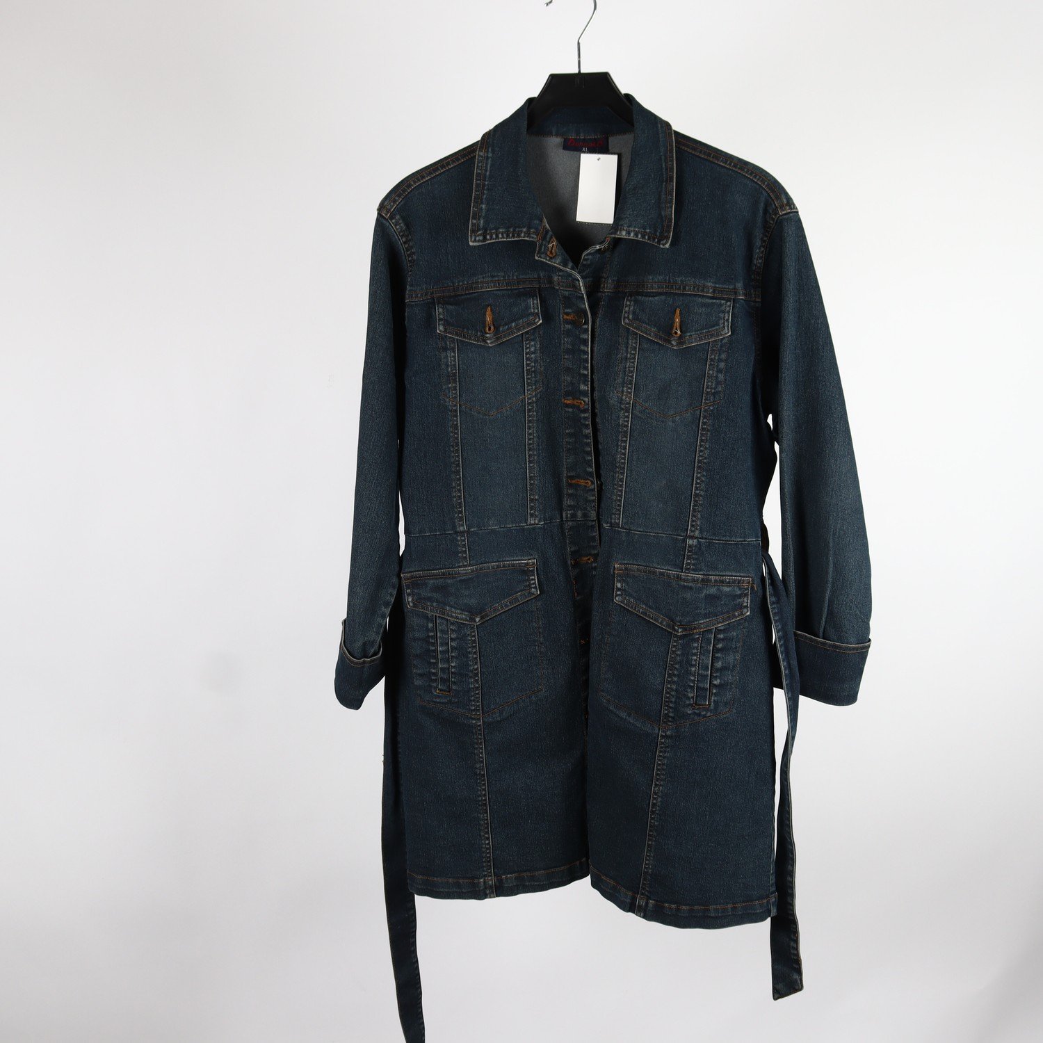 Jeanskappa, Donnaio, blå, stl. XL