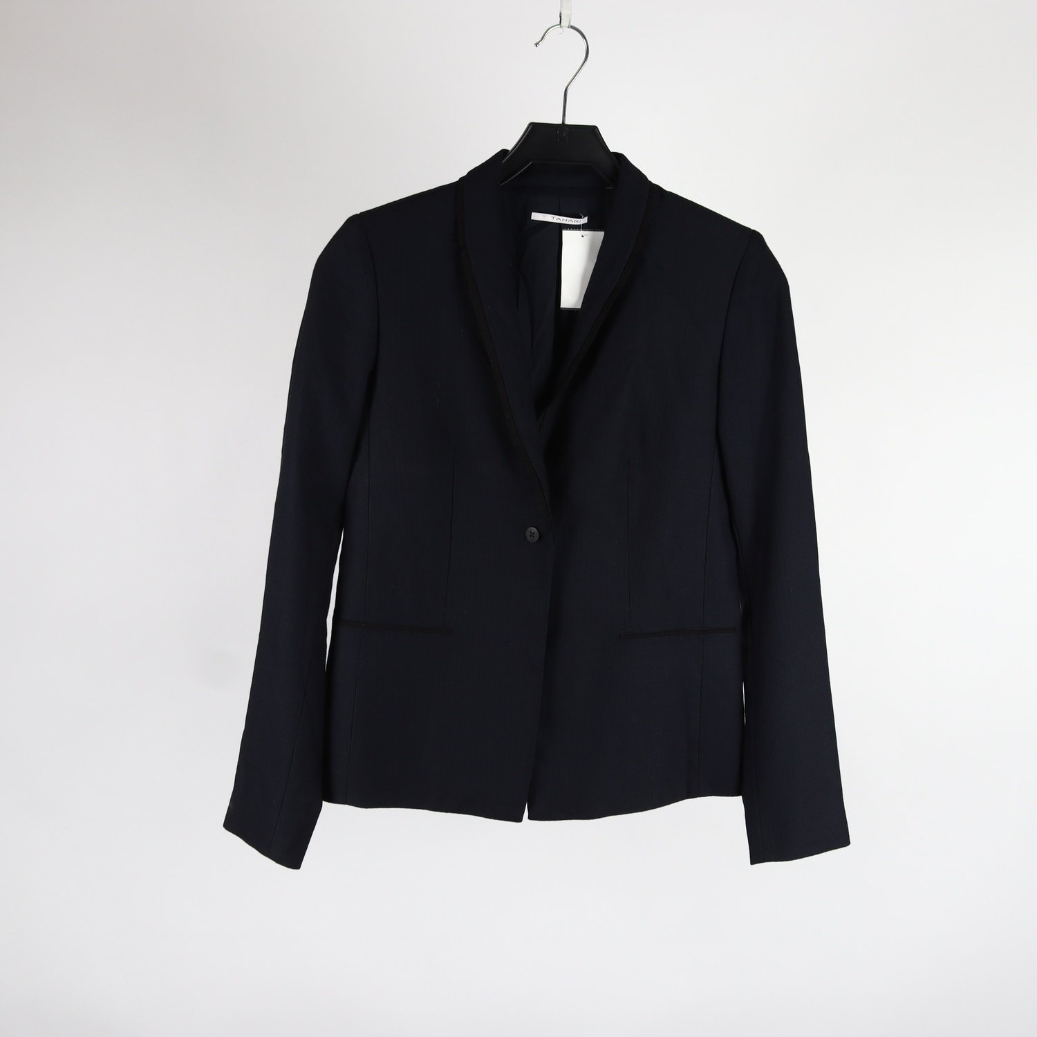 Kavaj, Tahari, blå, stl. XS
