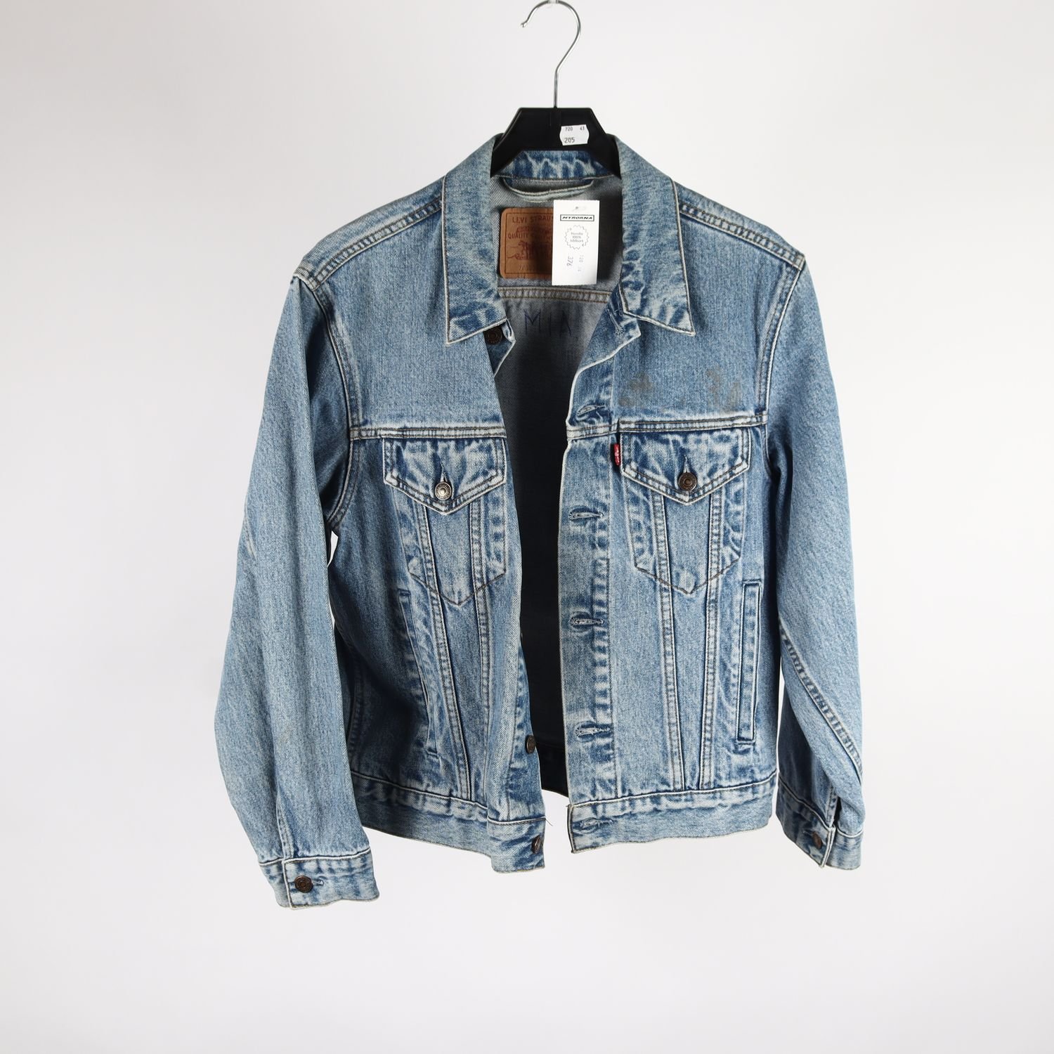 Jeansjacka, Levis, blå, stl. S