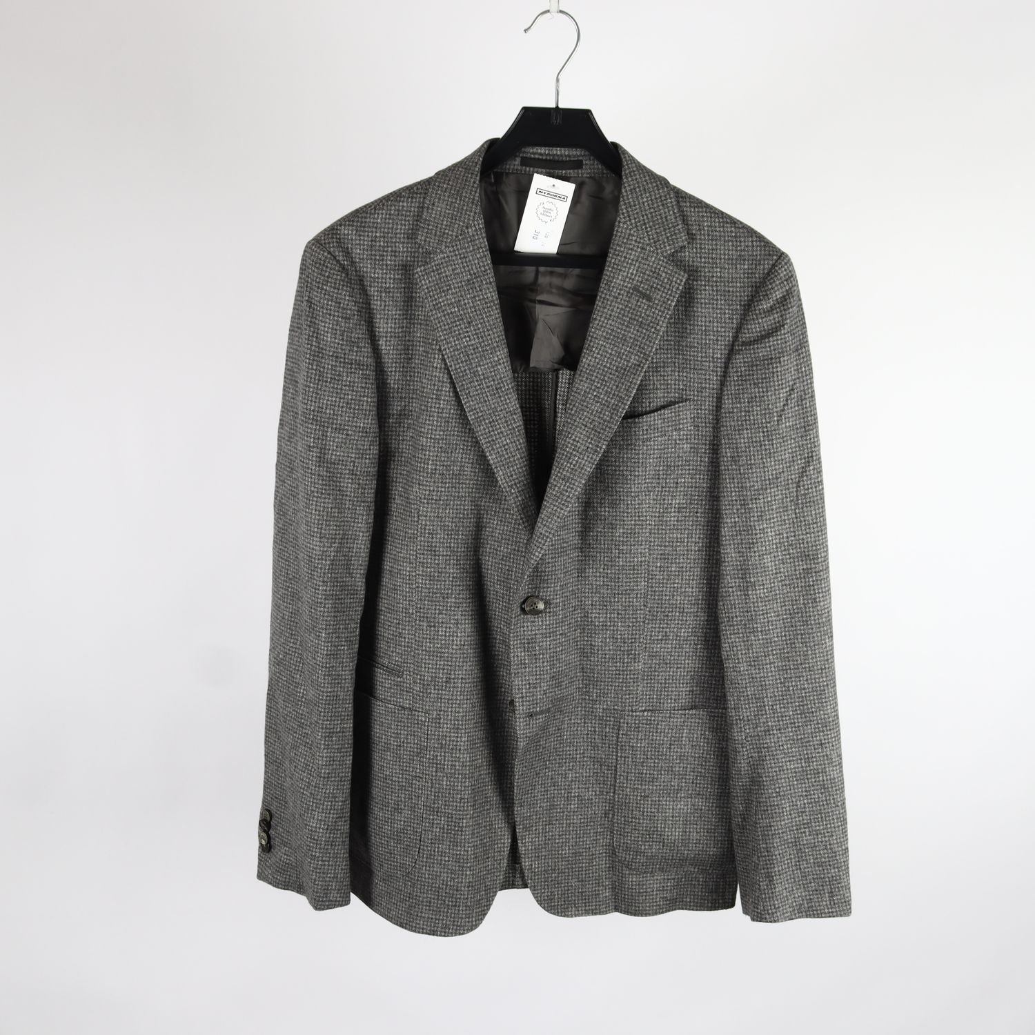 Kavaj, Z Zegna, grå, ullblandning, stl. 52