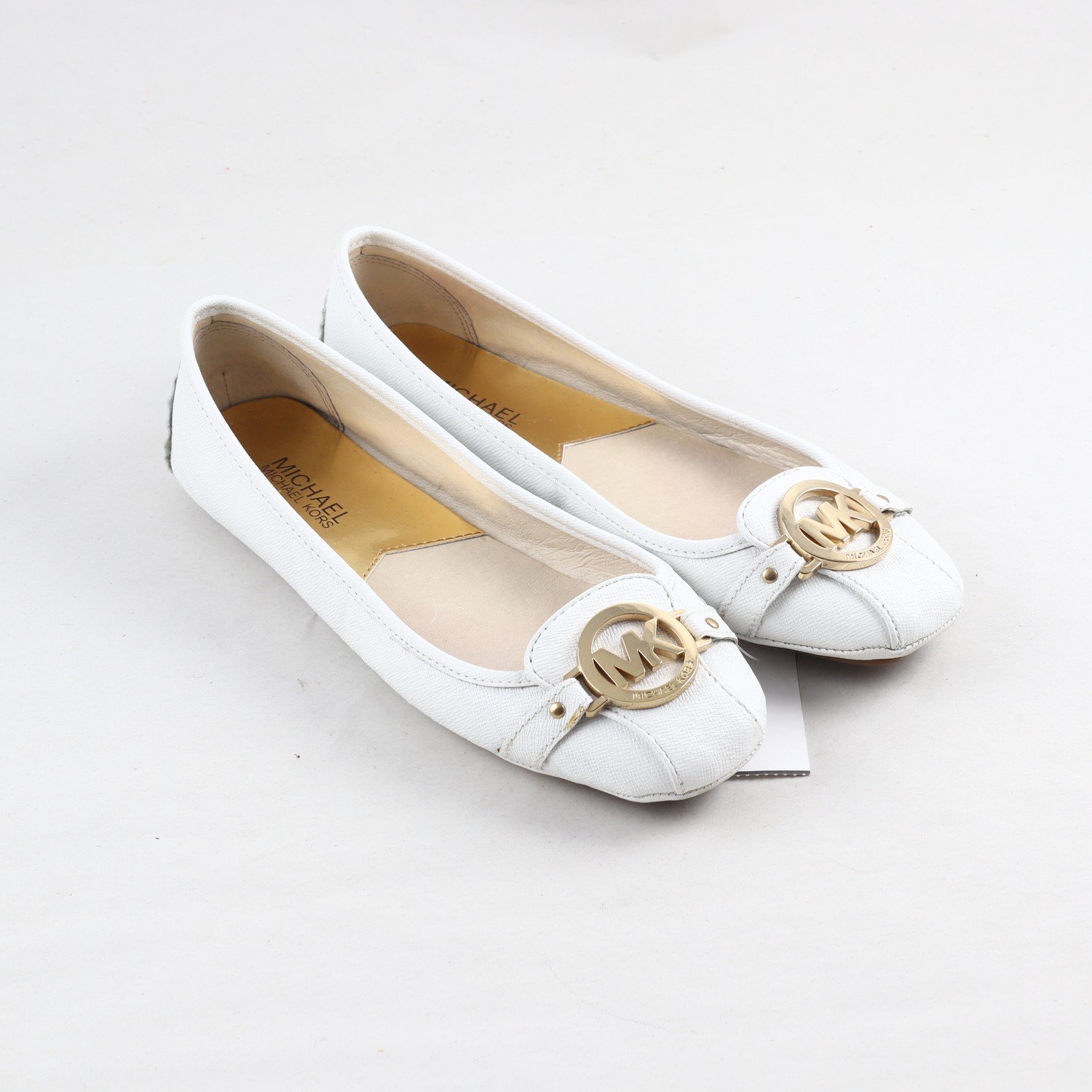 Ballerina, Michael Kors, vit, stl. 9 (40)