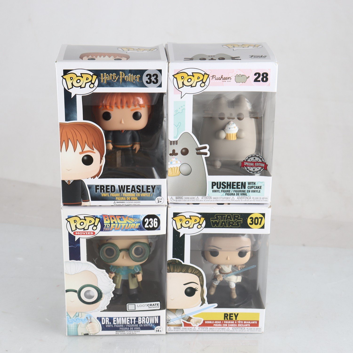 Figurer, Funko pop, 4st.