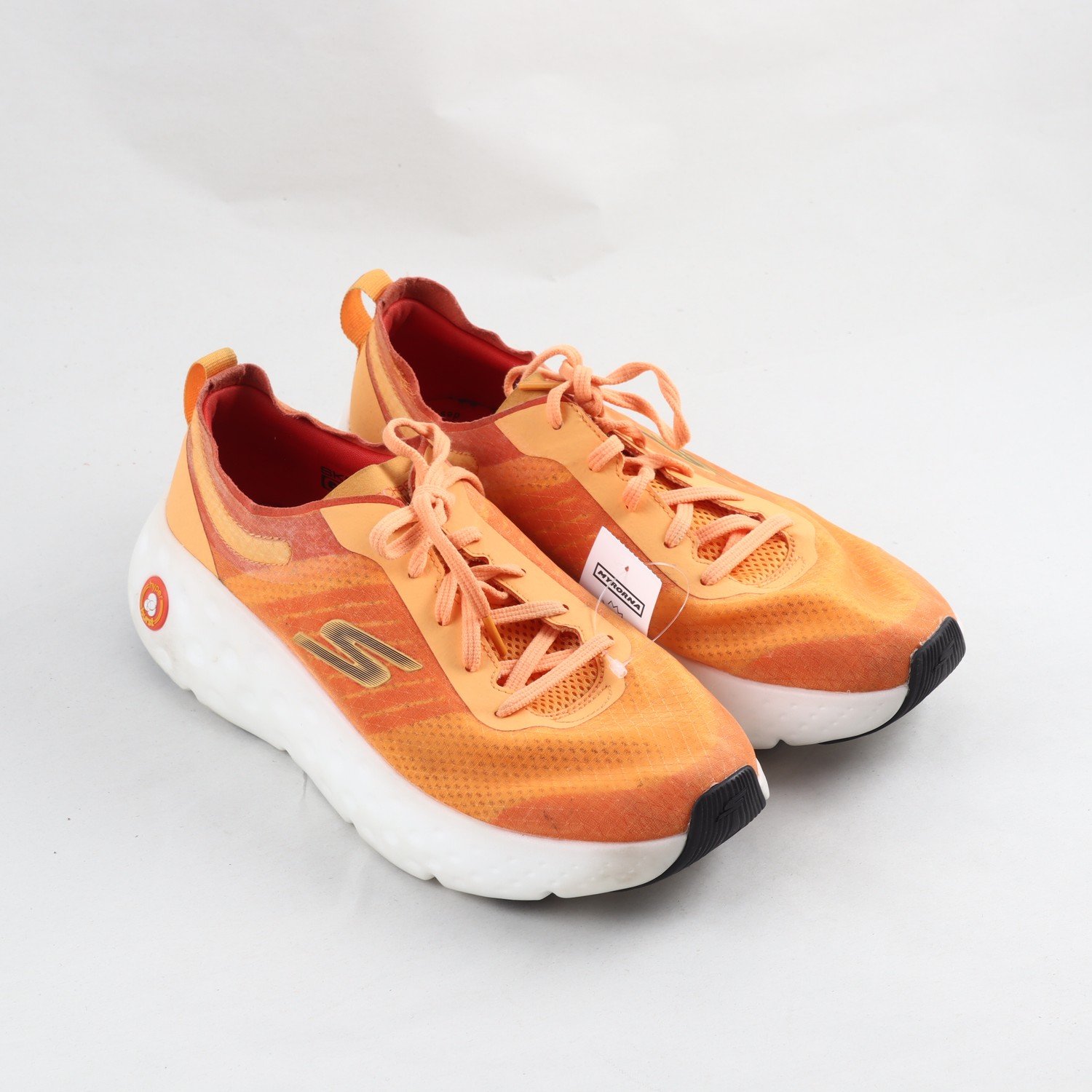 Sneakers, Skechers, orange, stl ca. 42