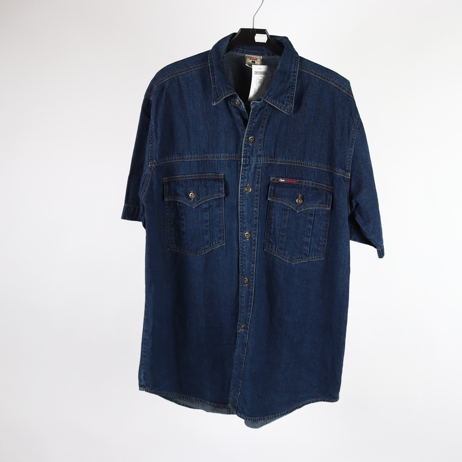 Skjorta, Cove Hardwear, blå, jeans, stl. L