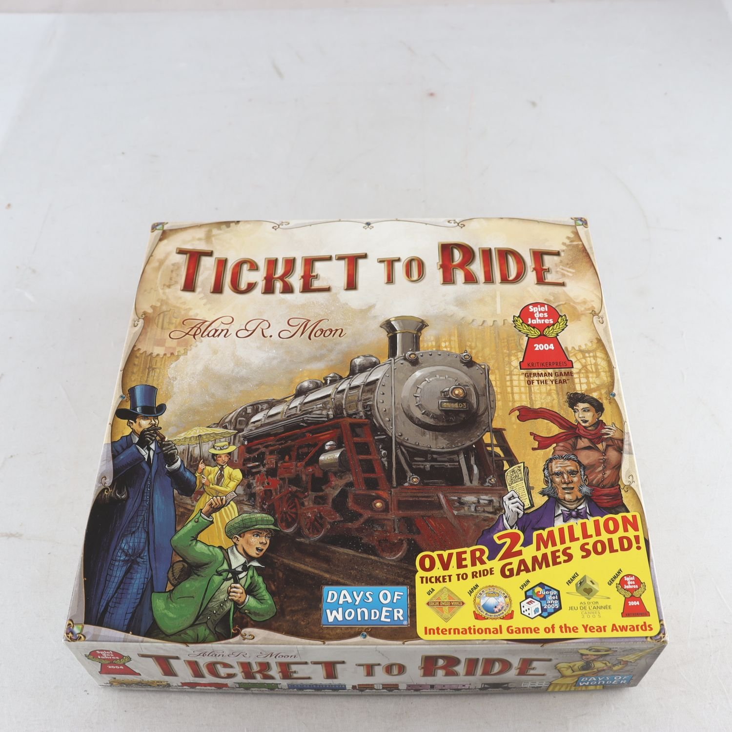 Spel, Ticket to ride, days of wonder.