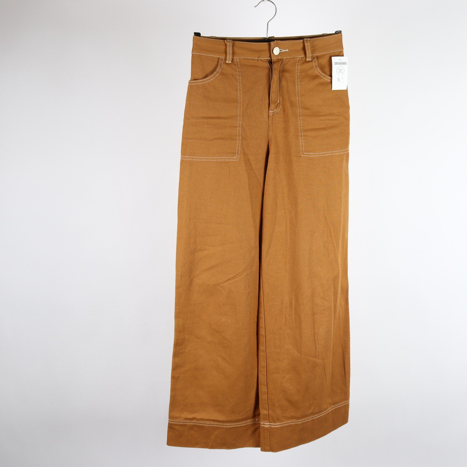Byxor, Monki, brun, stl. 34