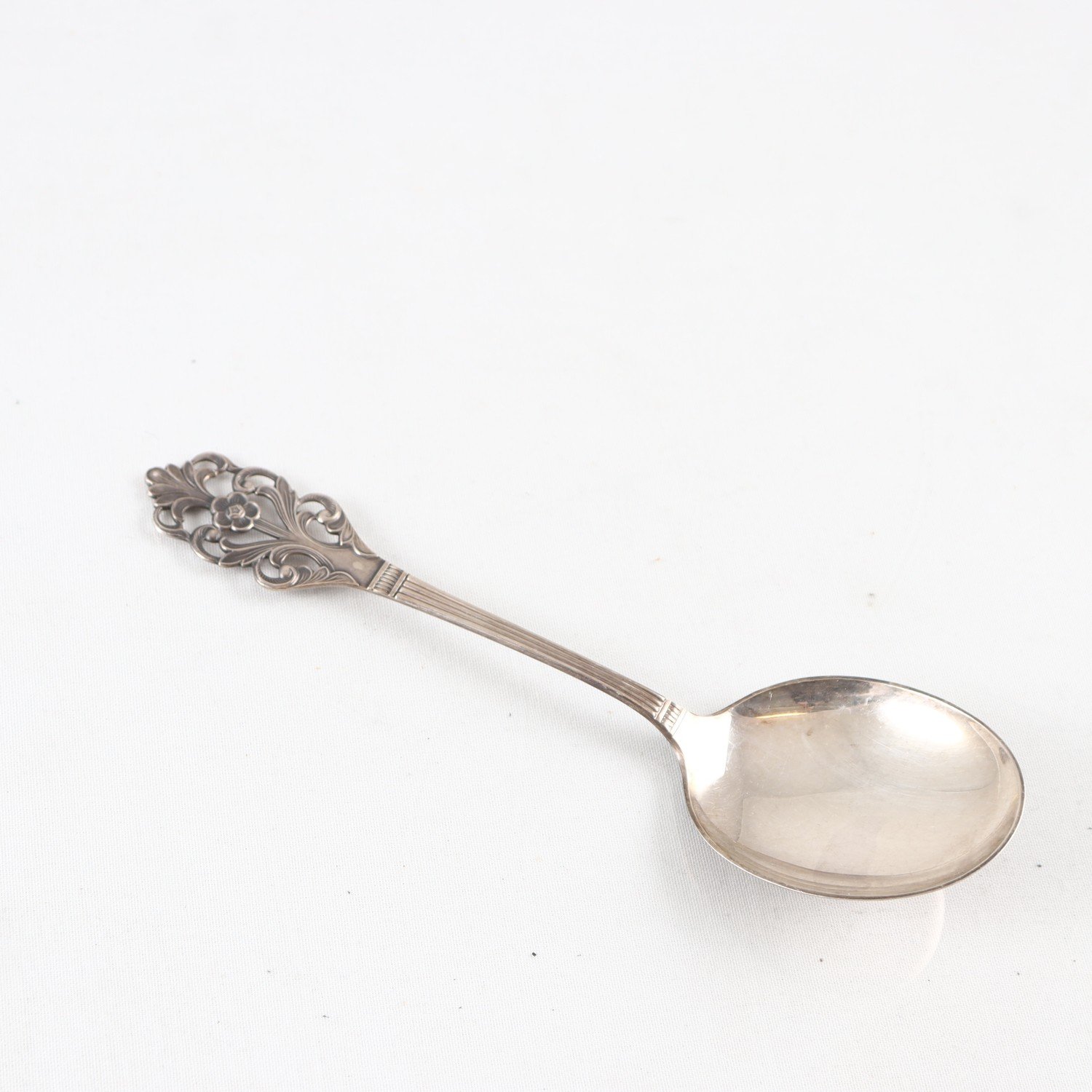 Serveringssked, silver, Thorvald Marthinsen, Norge