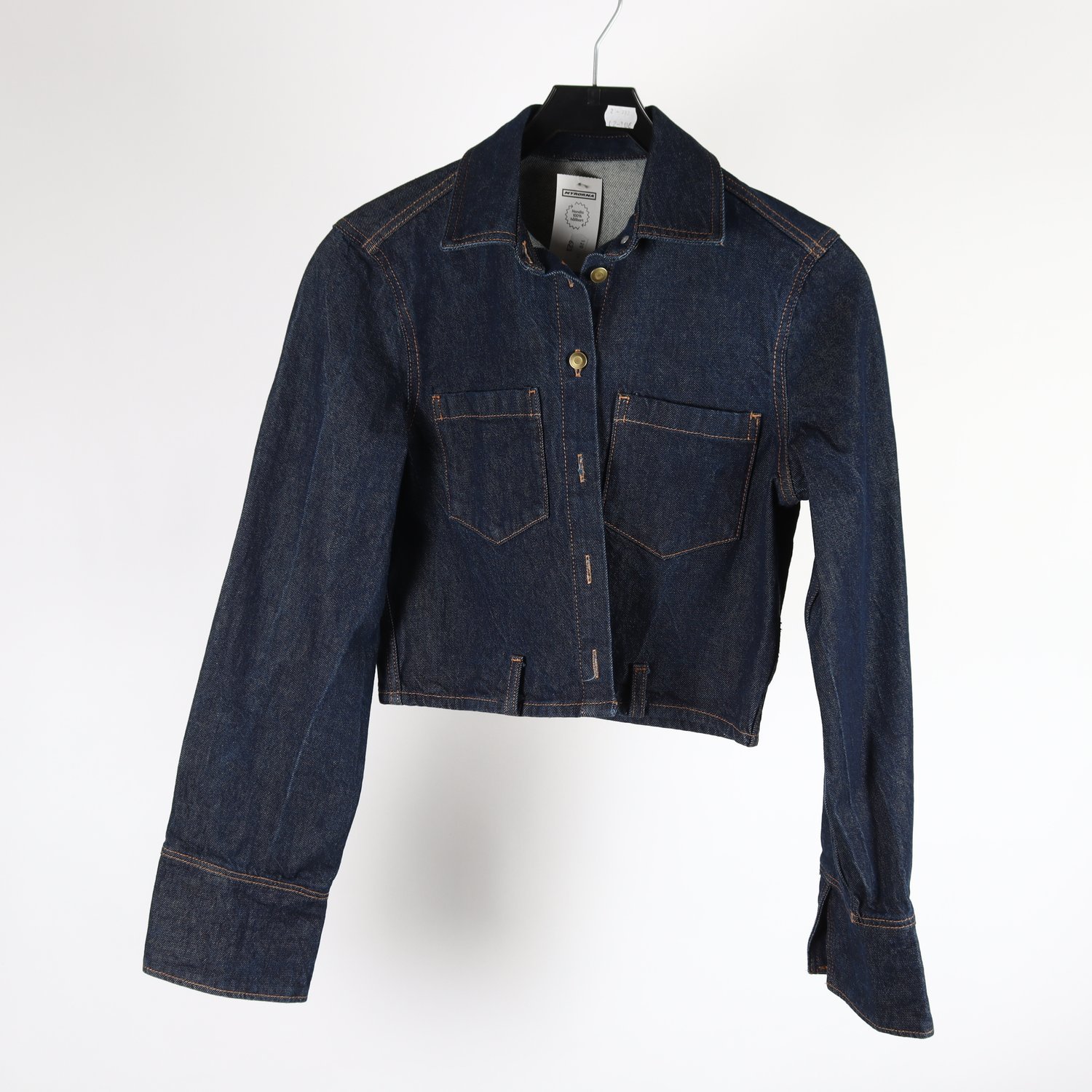 Jeansjacka, Okänd, blå, jeans, stl. ca. XS