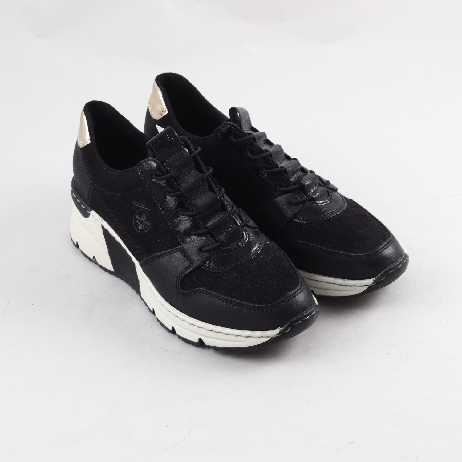 Sneakers, Rieker, svart, stl. 38