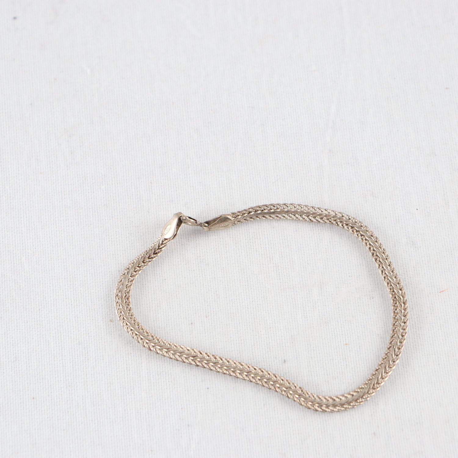 Armband, kedjelänk, silver 925