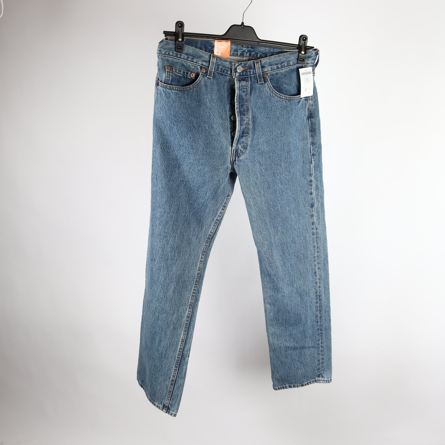 Jeans, Levis, 501, blå, stl. 34/30