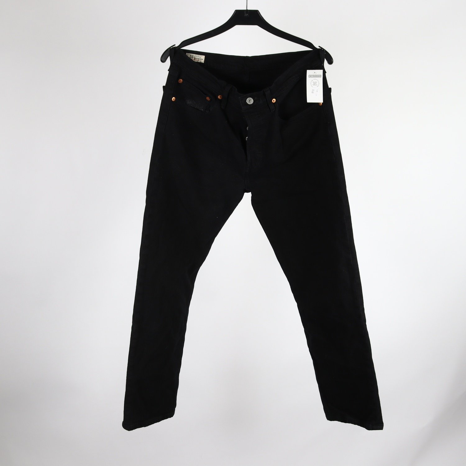 Jeans, Levis, 501, svart, stl. 30/28
