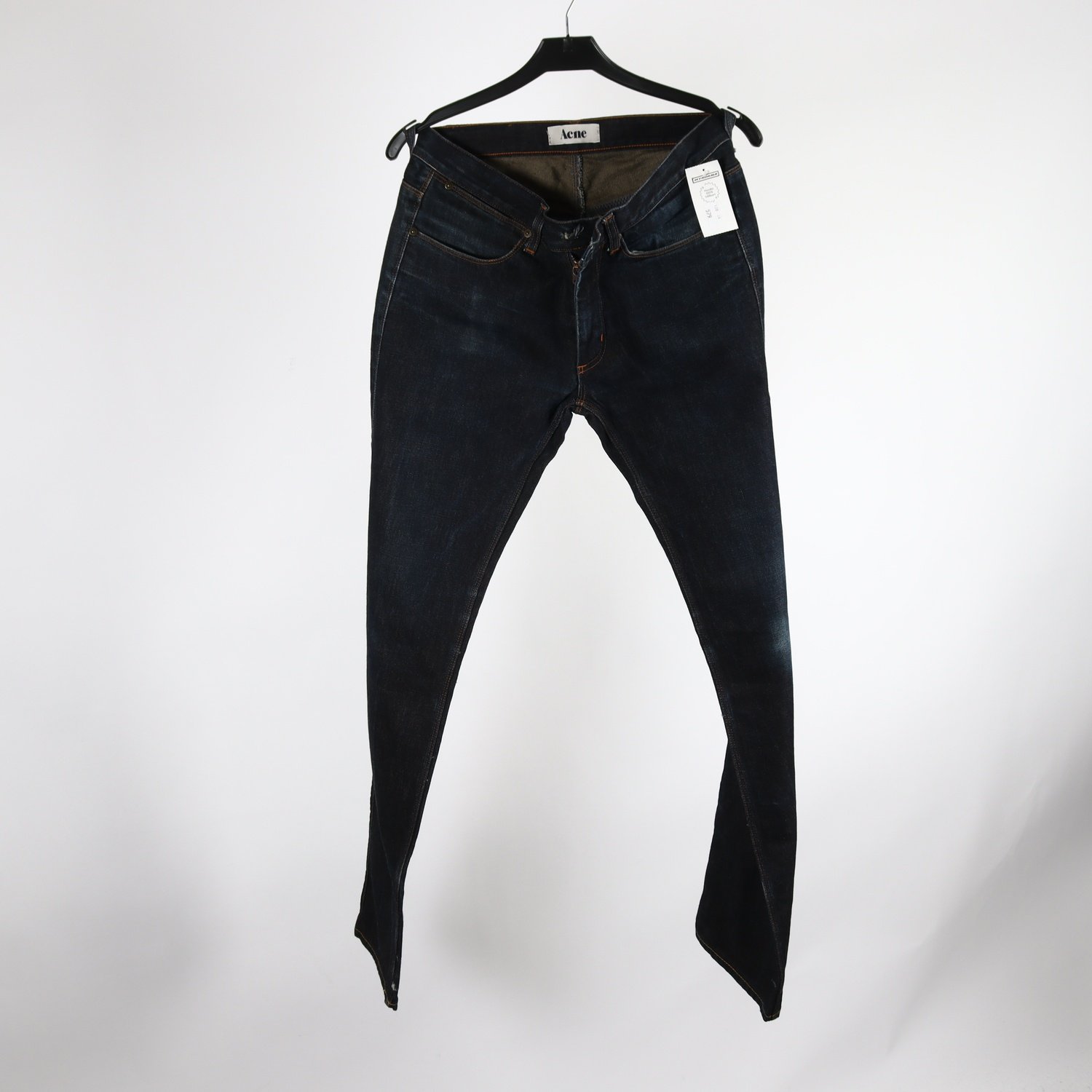 Jeans, Acne, Max Raw, blå, stl. 29/34