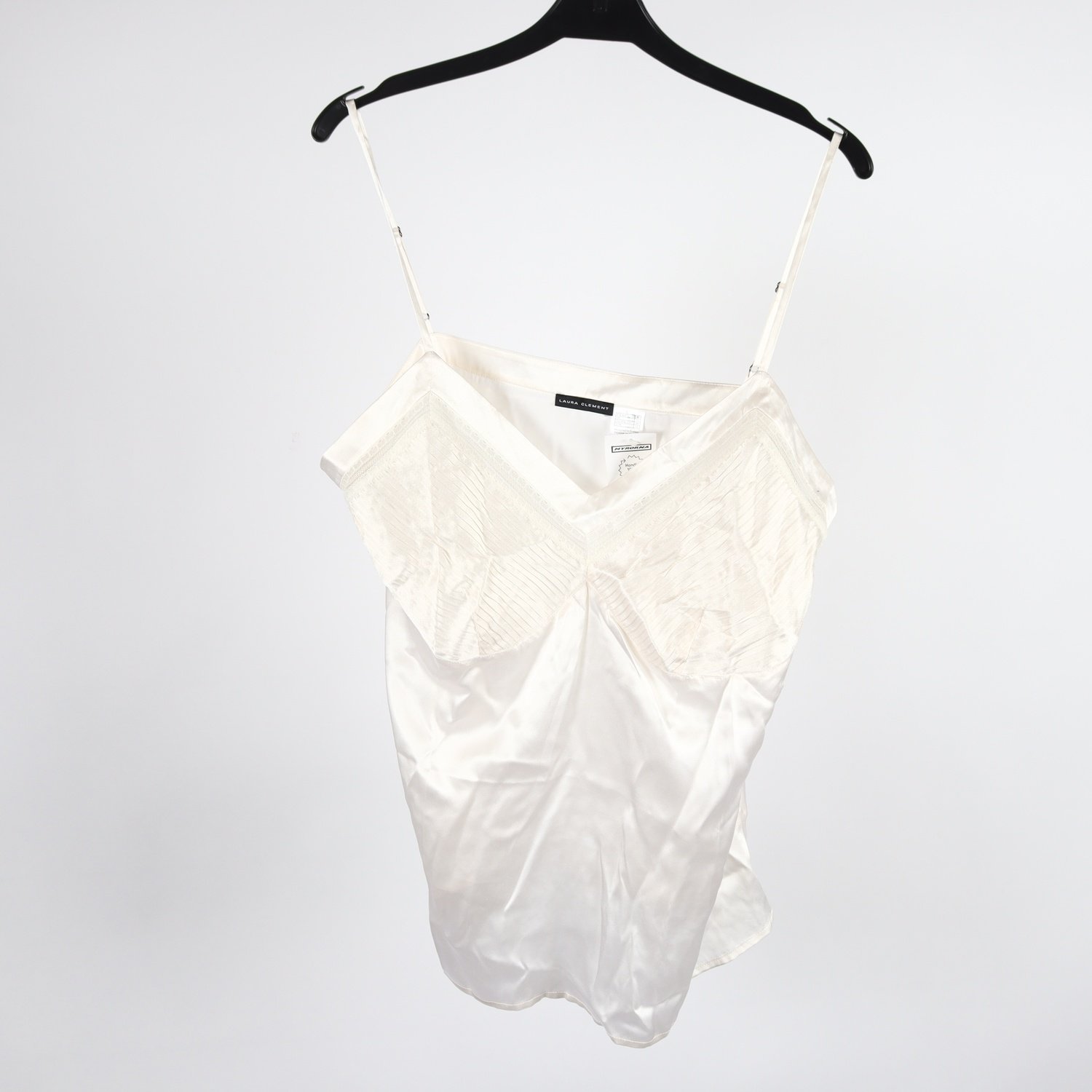 Linne, Laura Clement, offwhite, silke, stl. 44