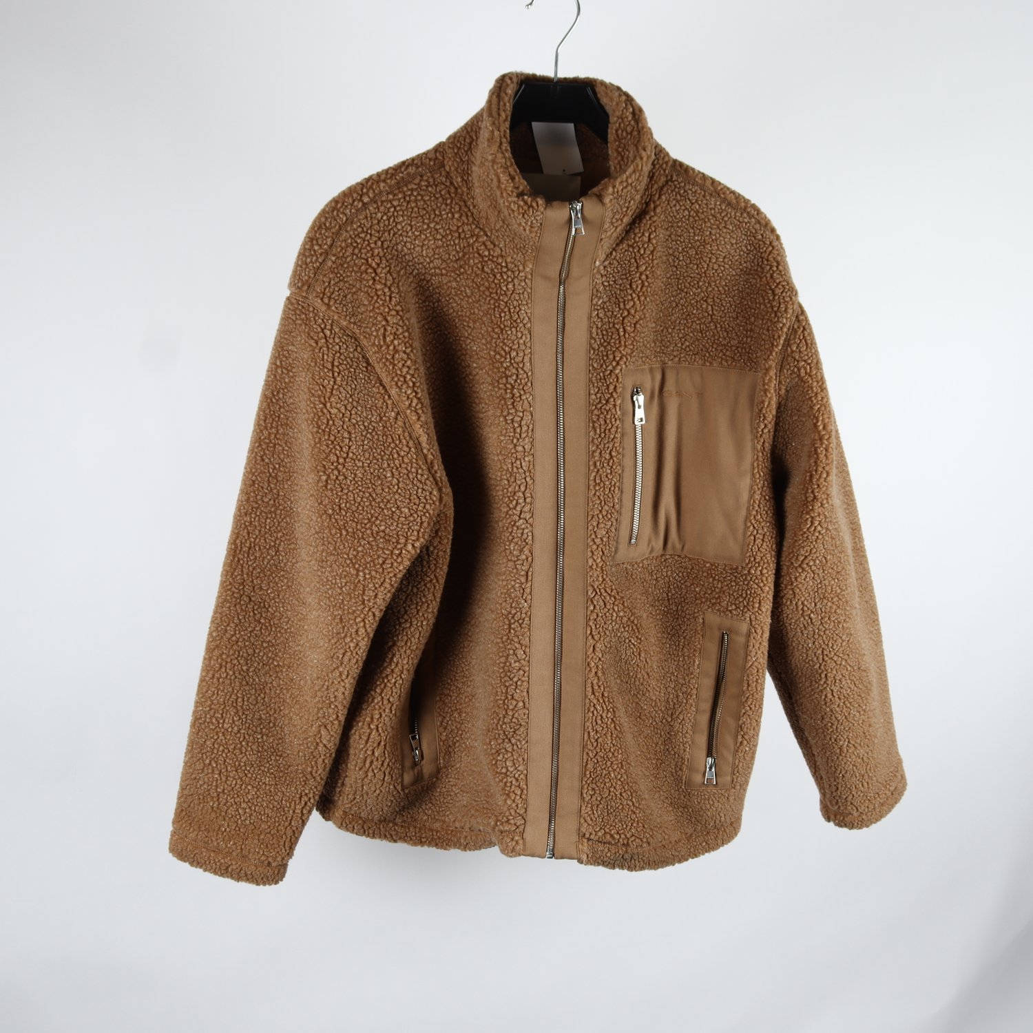 Teddyjacka, Gant, brunbeige, stl. M