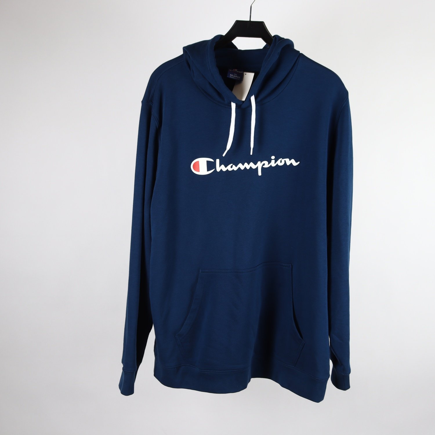 Hoodie, Champion, blå, stl. 2XL