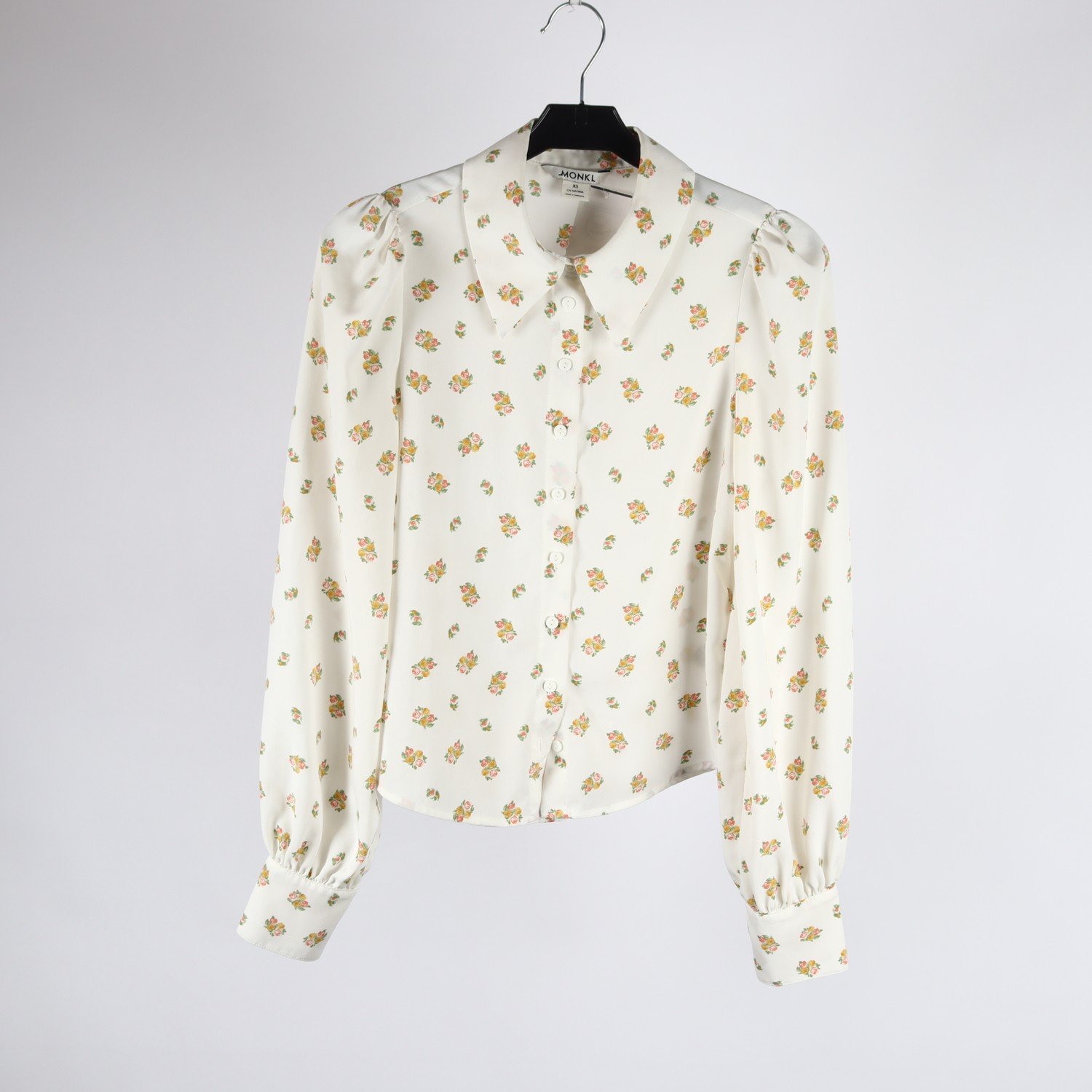Blus 2-pack, Monki, blommig, stl. XS