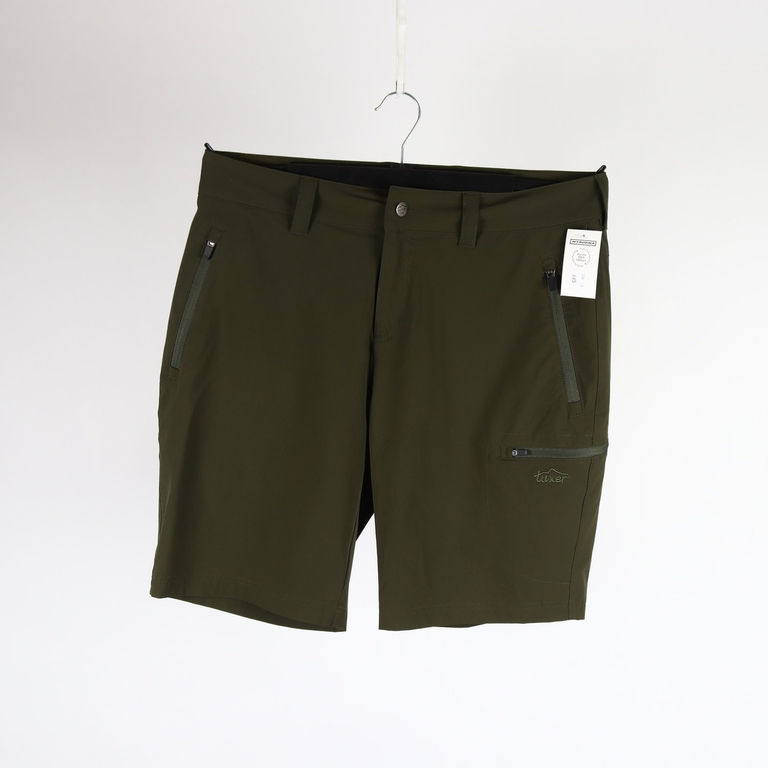 Shorts, Tuxer, grön, stl. L