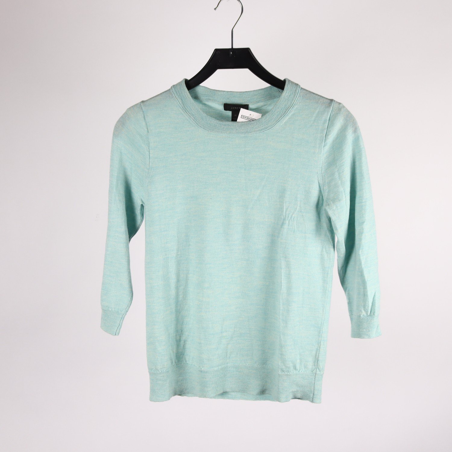Tröja, J.Crew, turkos, ull, stl. M